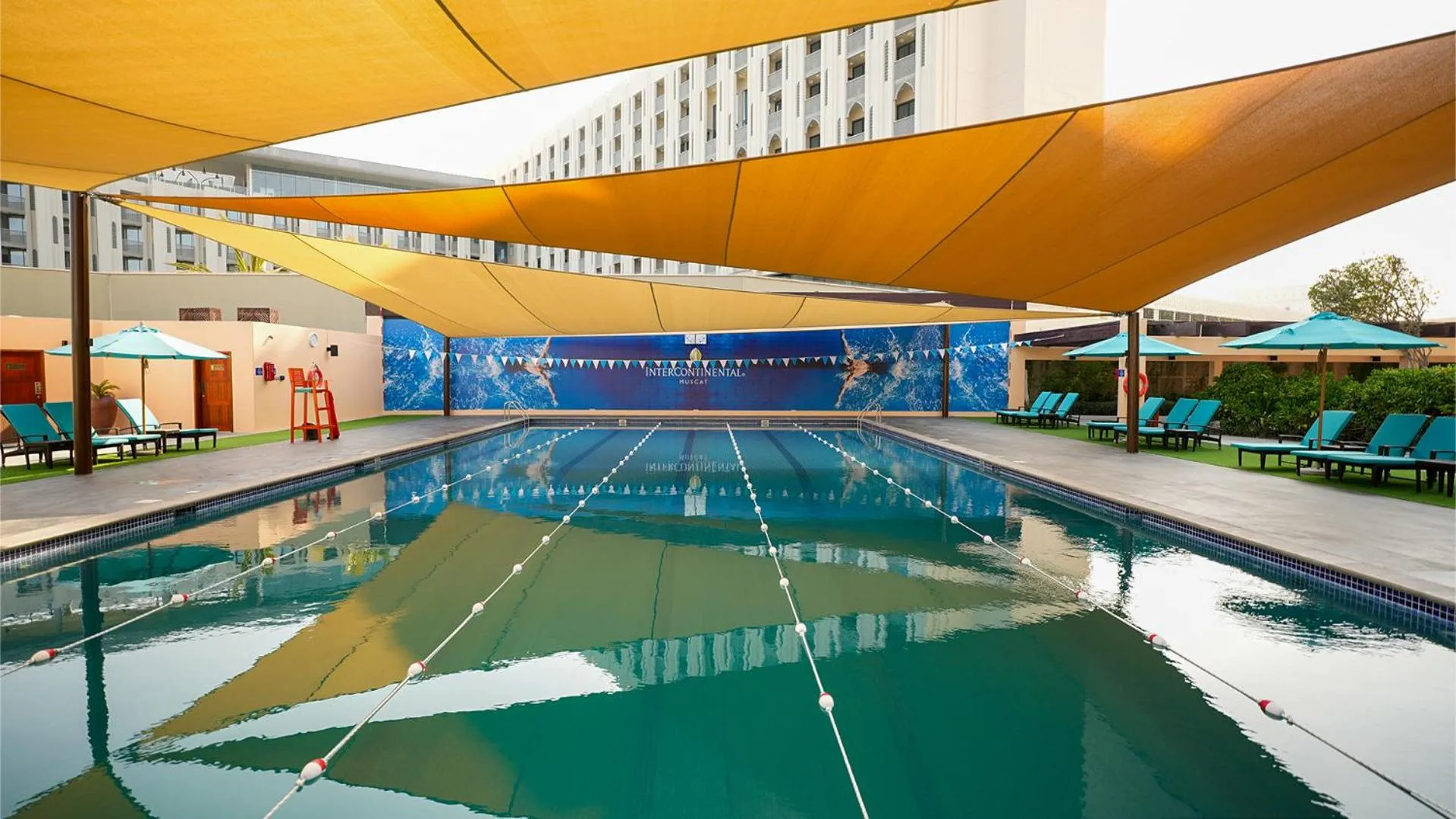 Swimming pool in InterContinental Muscat by IHG
