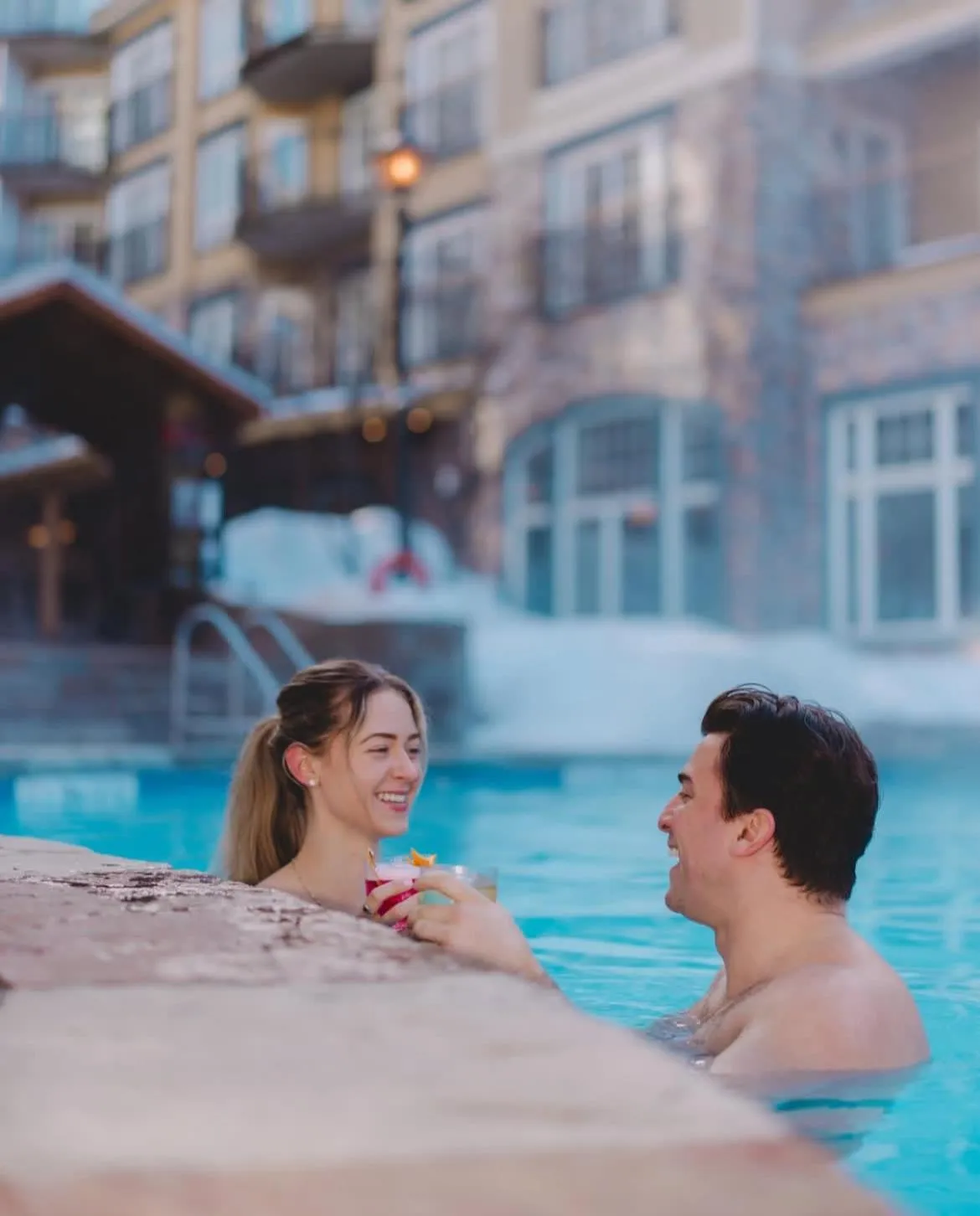 Swimming pool in Le Westin Tremblant