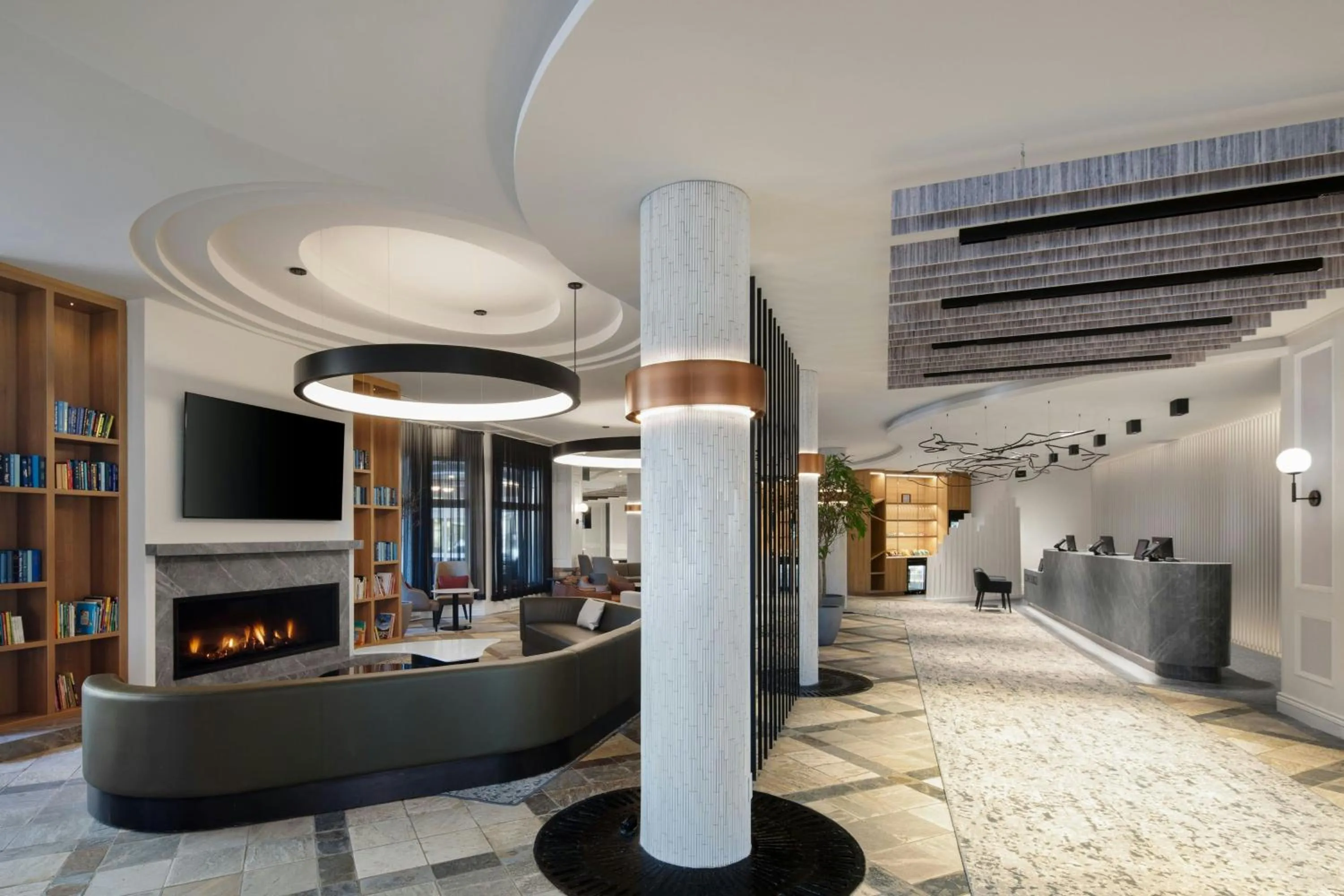 Lobby or reception in Le Westin Tremblant