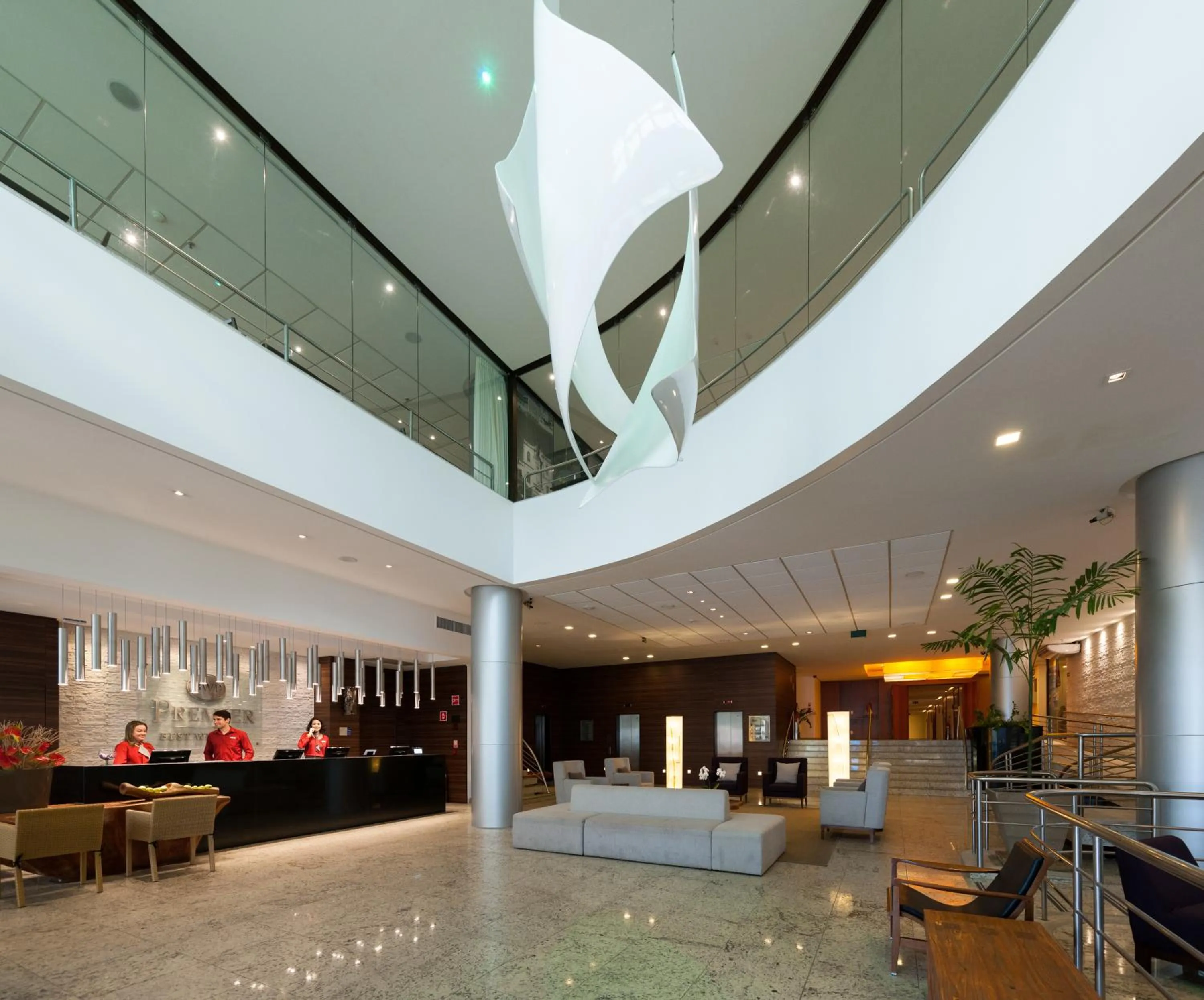 Lobby or reception in Best Western Premier Maceió