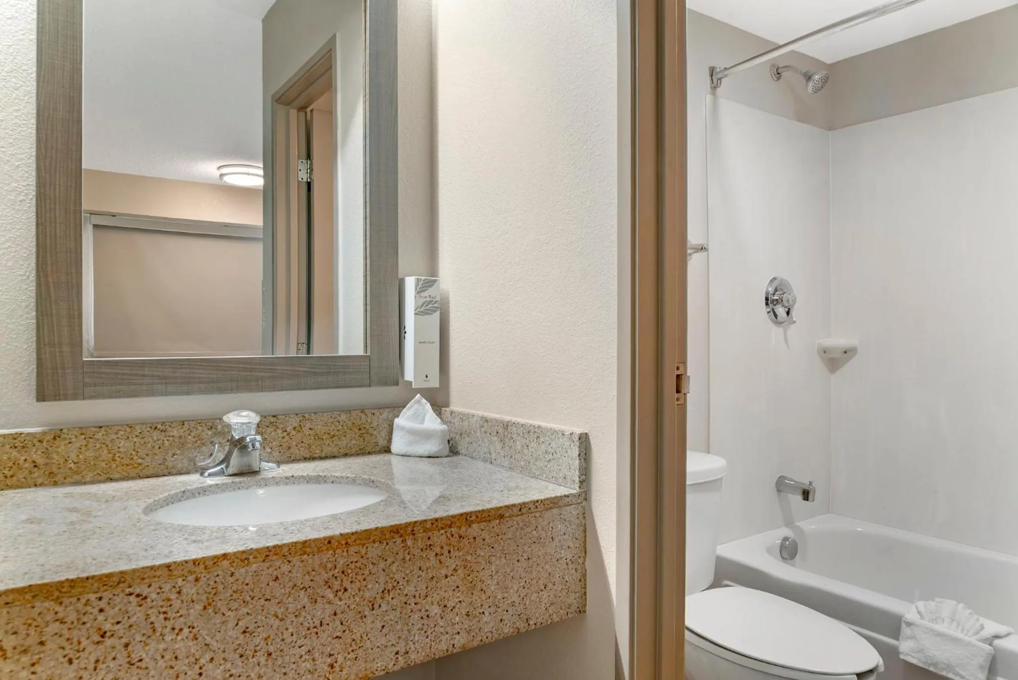 Bathroom in Red Roof Inn Detroit-Rochester Hills/ Auburn Hills