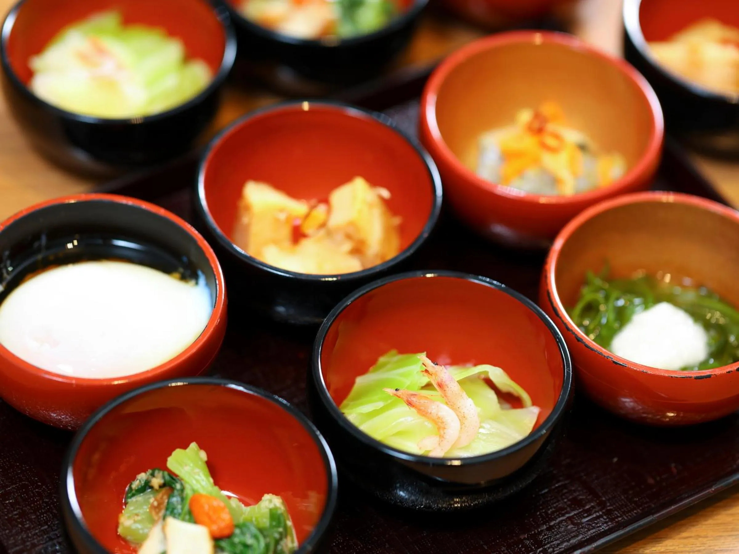 Breakfast in Tennen Onsen Taho-no-Yu Dormy Inn Niigata