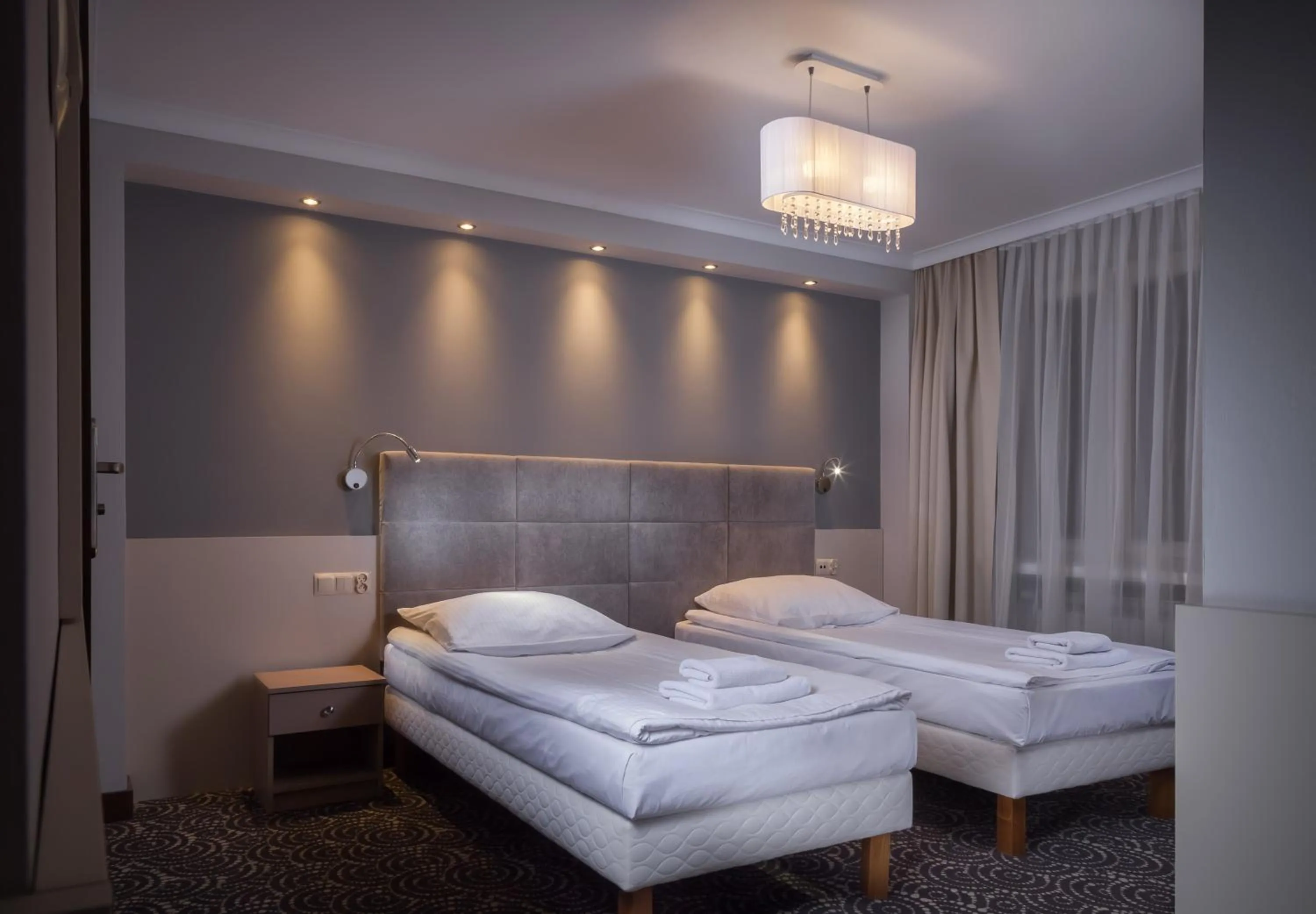 Bed in Hotel Cristal Park