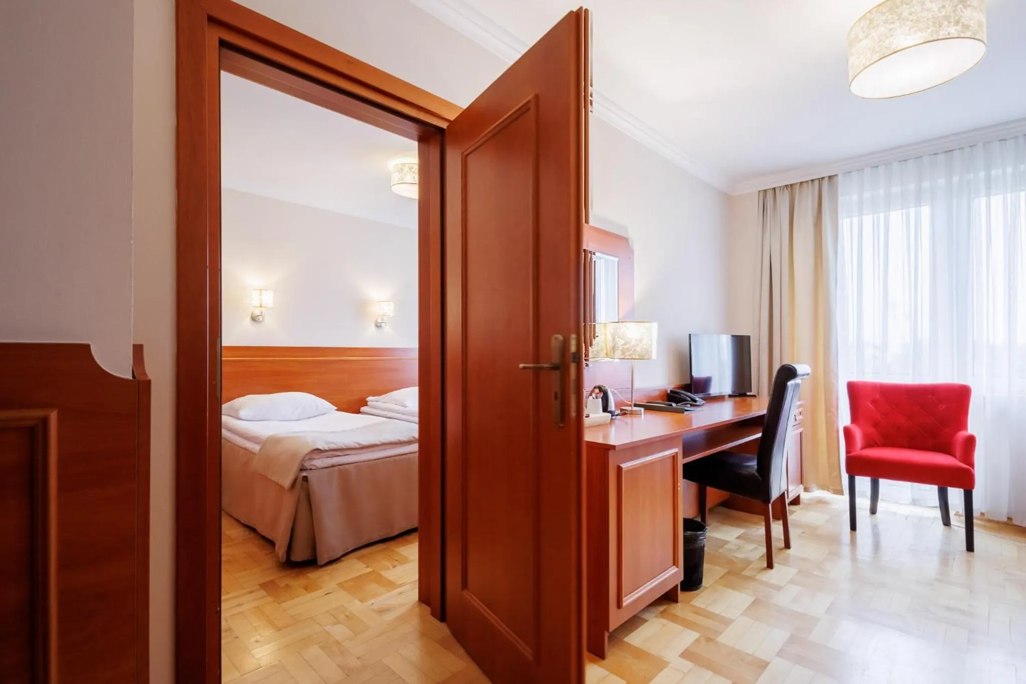 Bed in Hotel Cristal Park