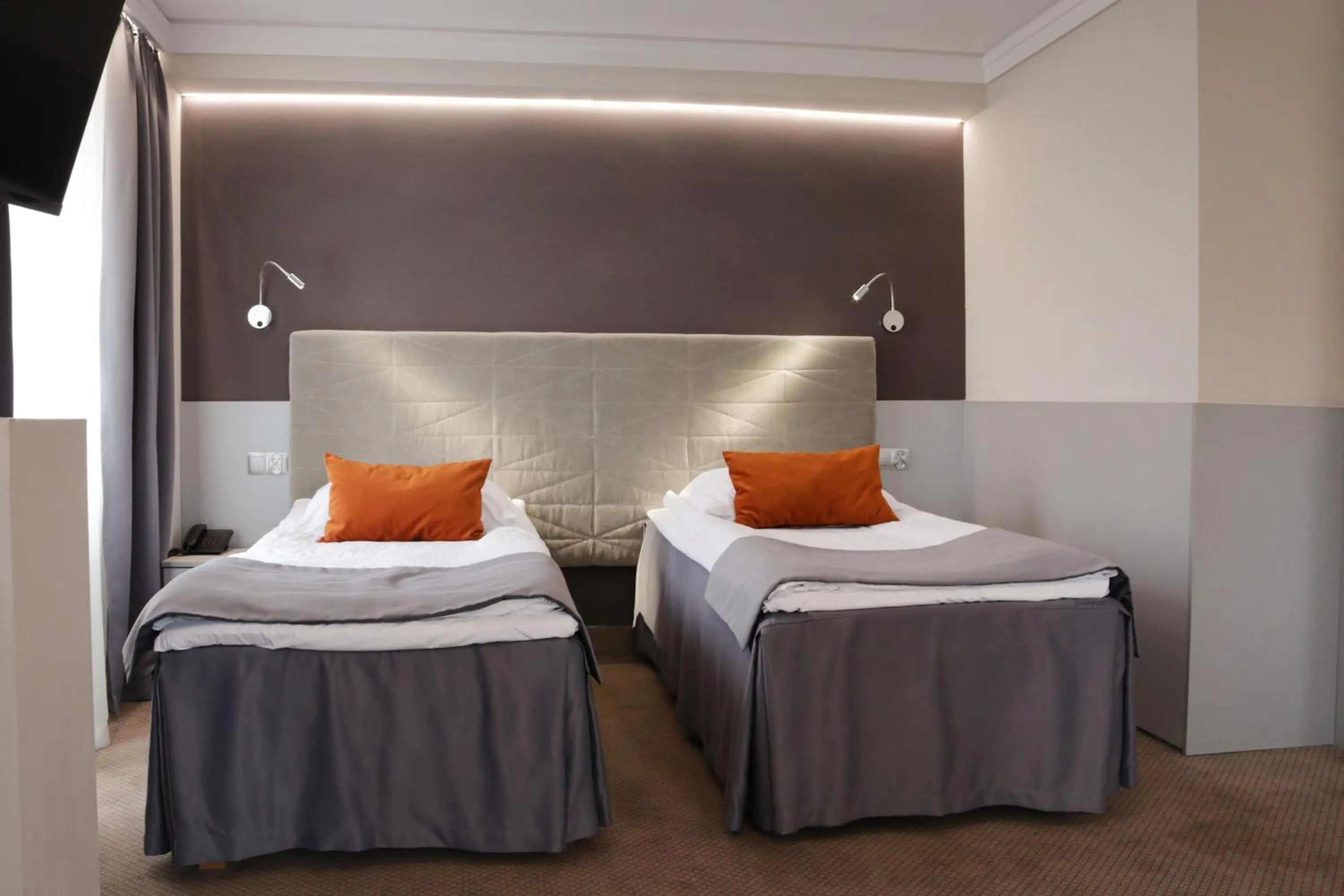 Bed in Hotel Cristal Park