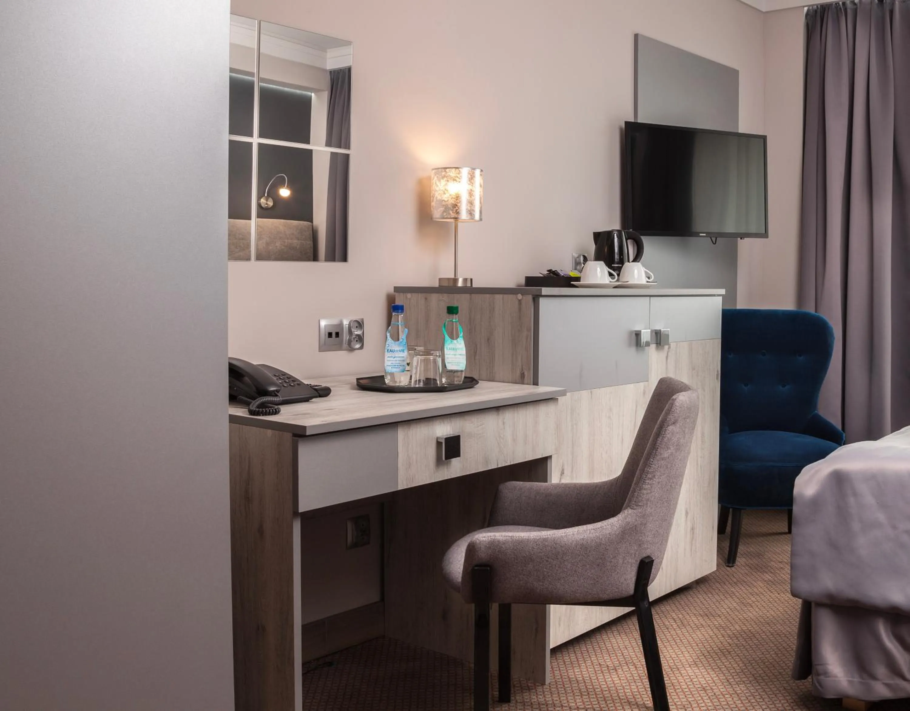 Bed in Hotel Cristal Park