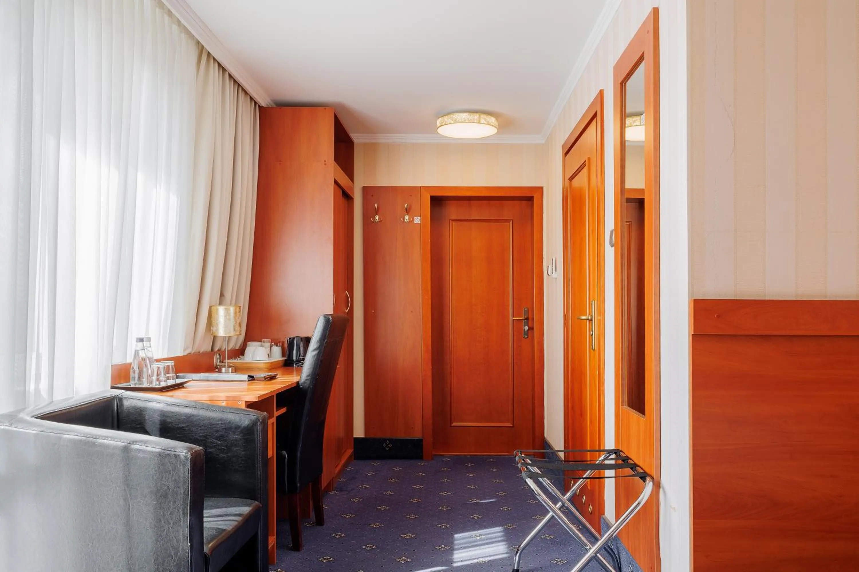 Seating area in Hotel Cristal Park