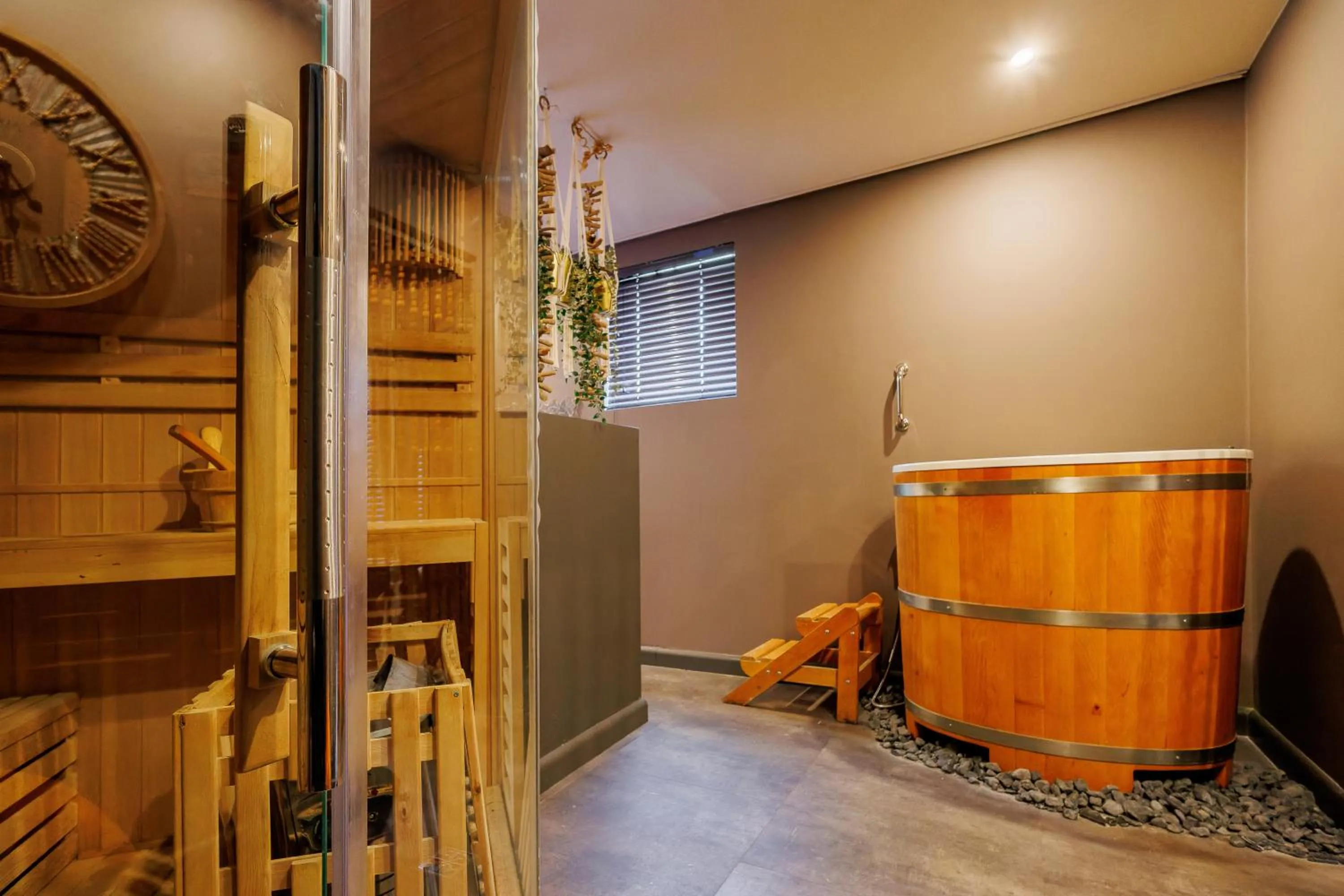 Sauna in Hotel Cristal Park