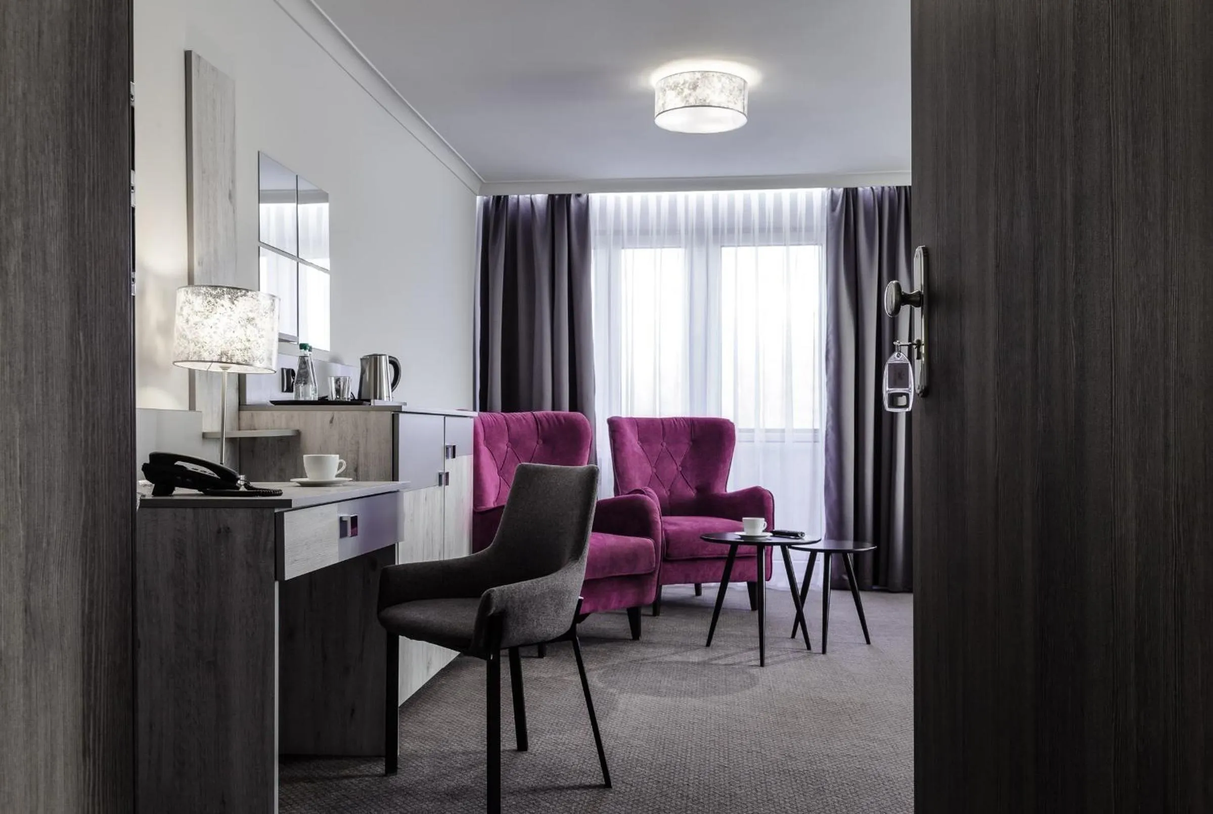 Living room in Hotel Cristal Park