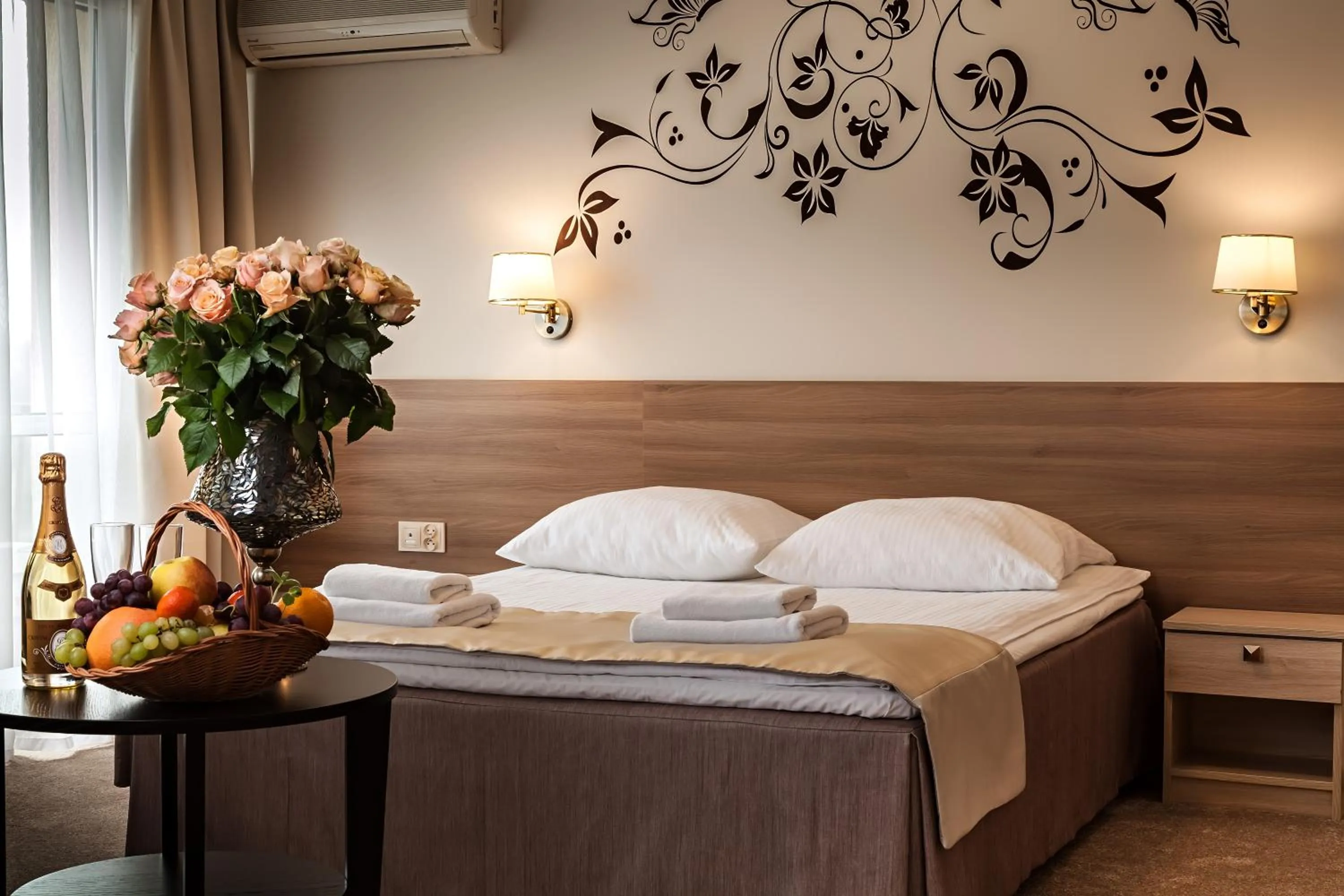 Bed in Hotel Cristal Park