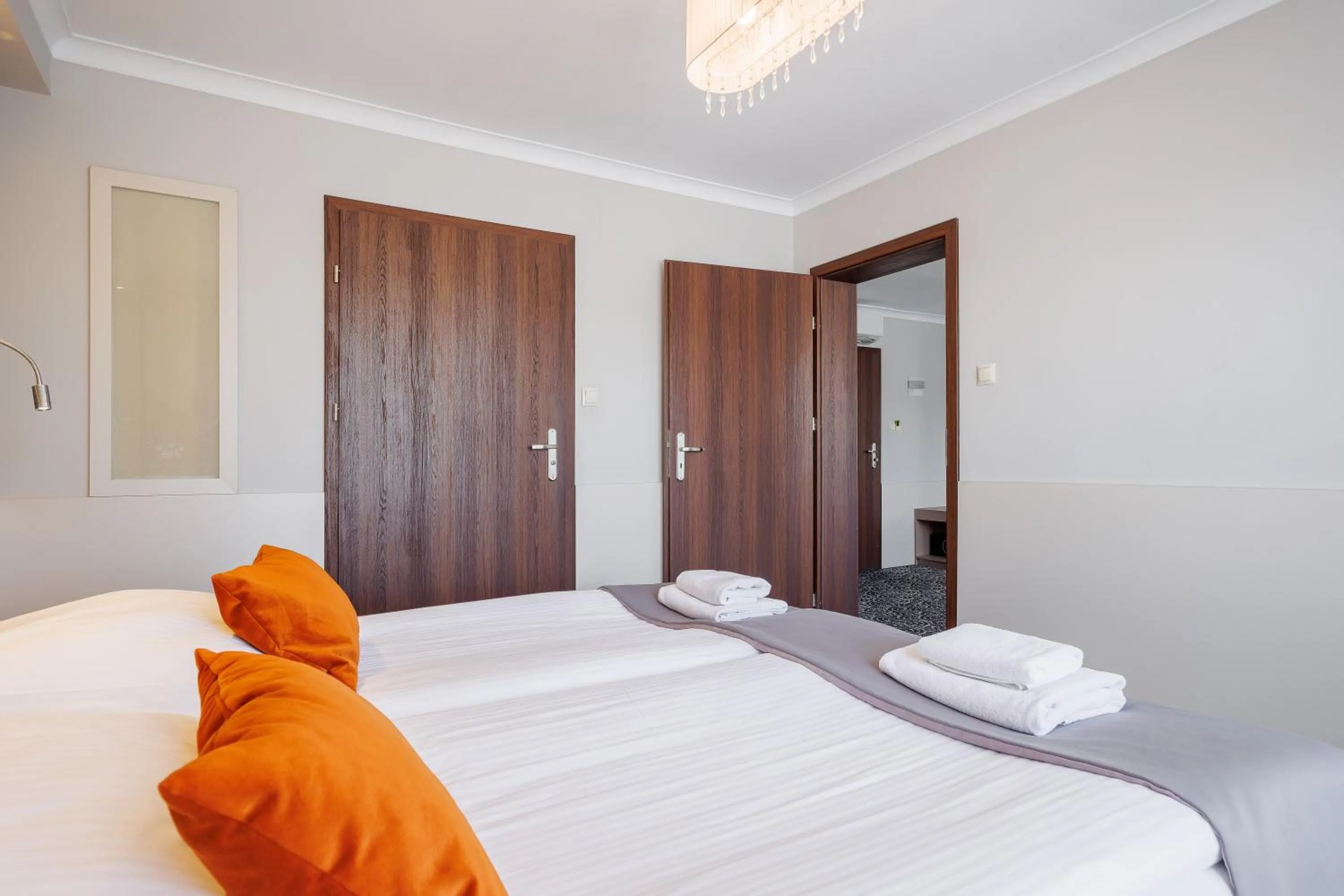 Bed in Hotel Cristal Park