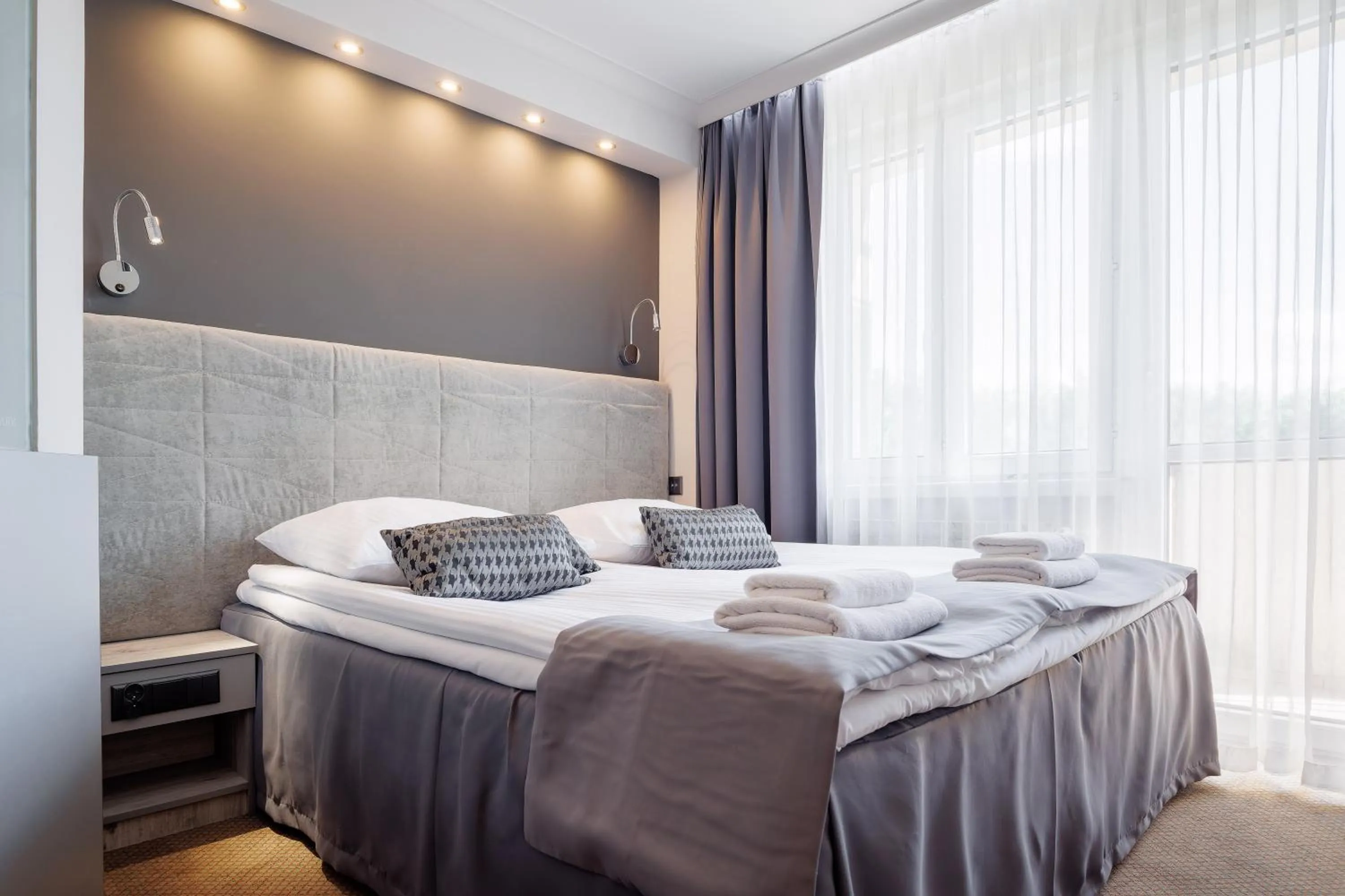 Bed in Hotel Cristal Park