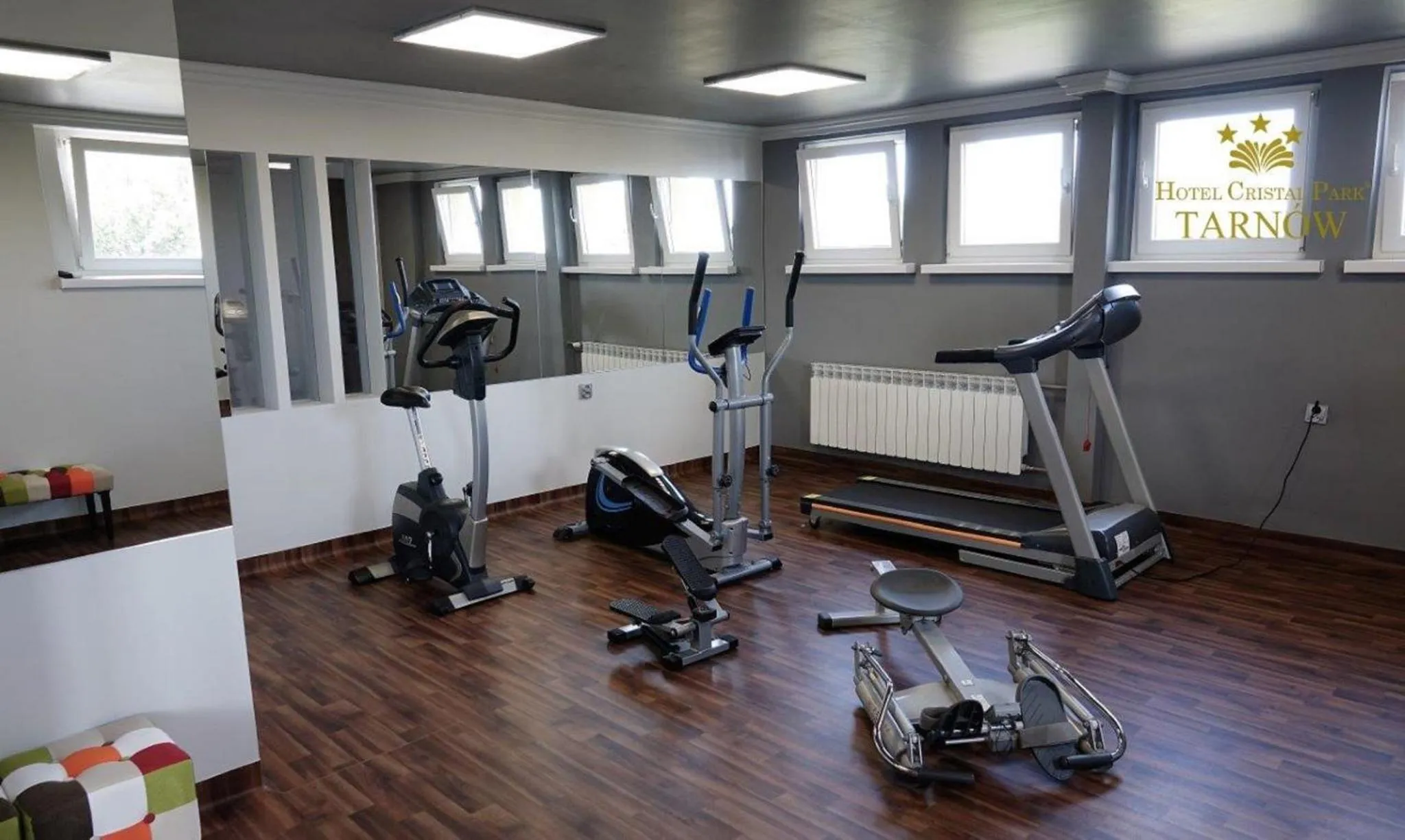 Fitness centre/facilities in Hotel Cristal Park