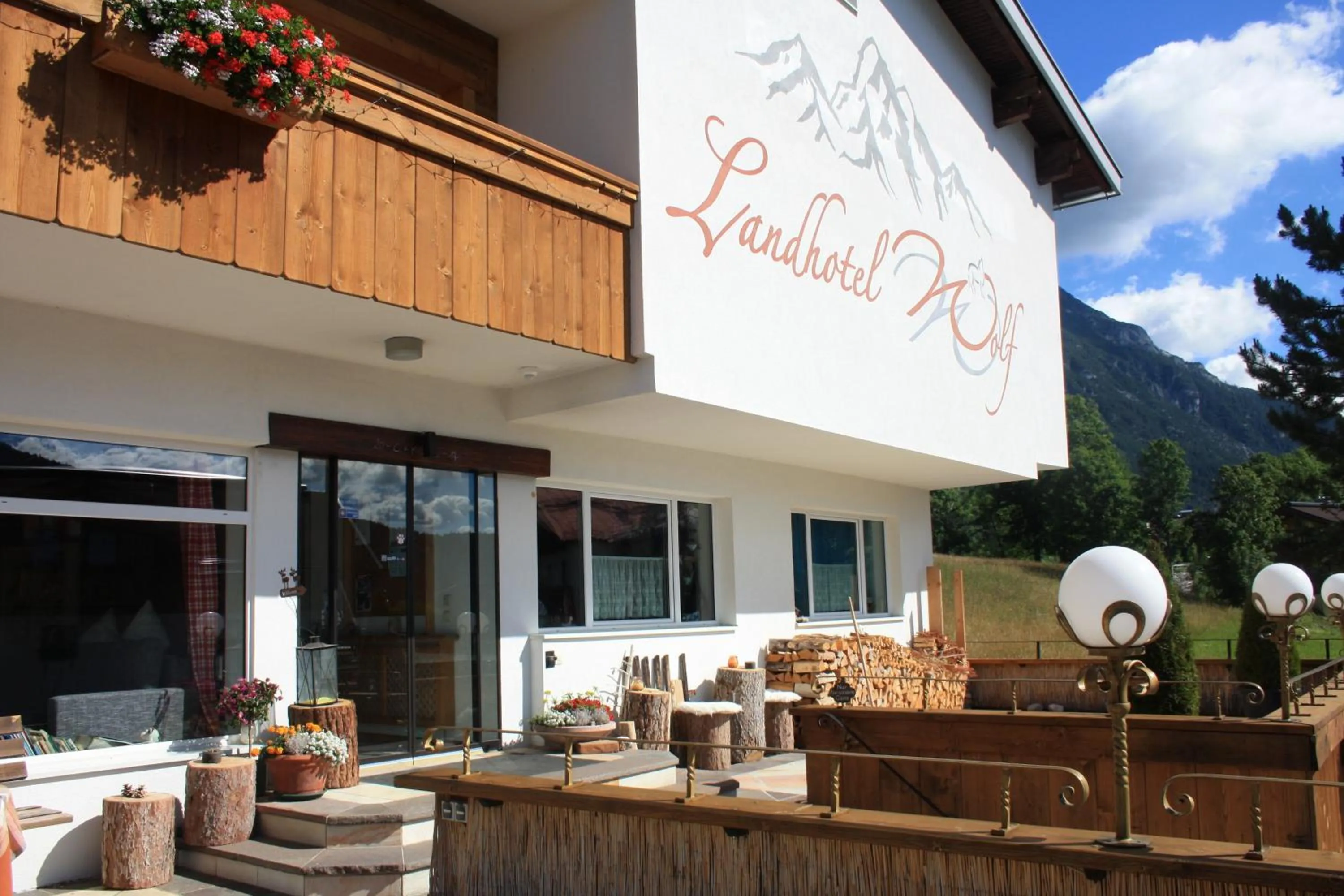 Facade/entrance in Landhotel Wolf