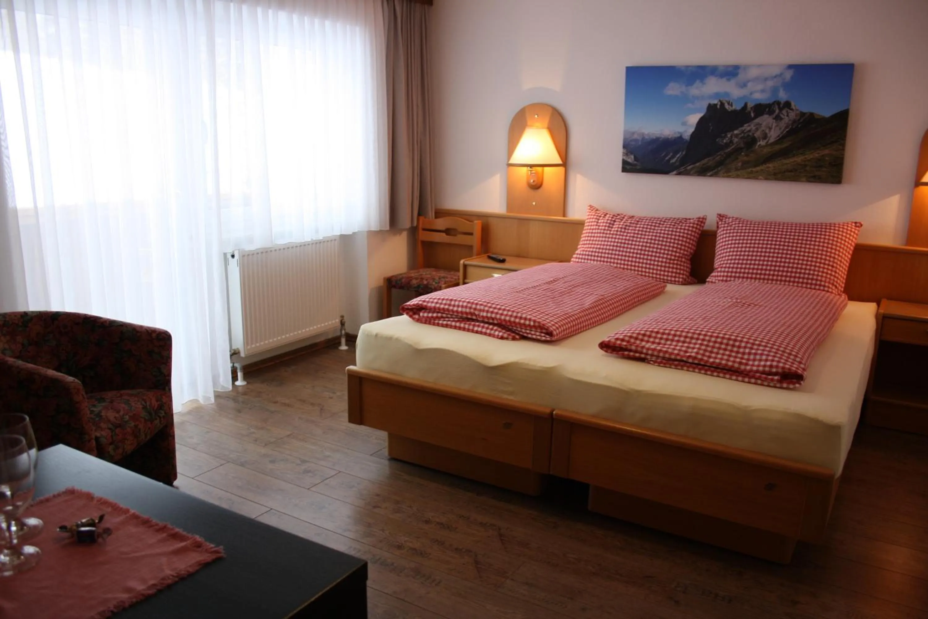 Photo of the whole room, Bed in Landhotel Wolf