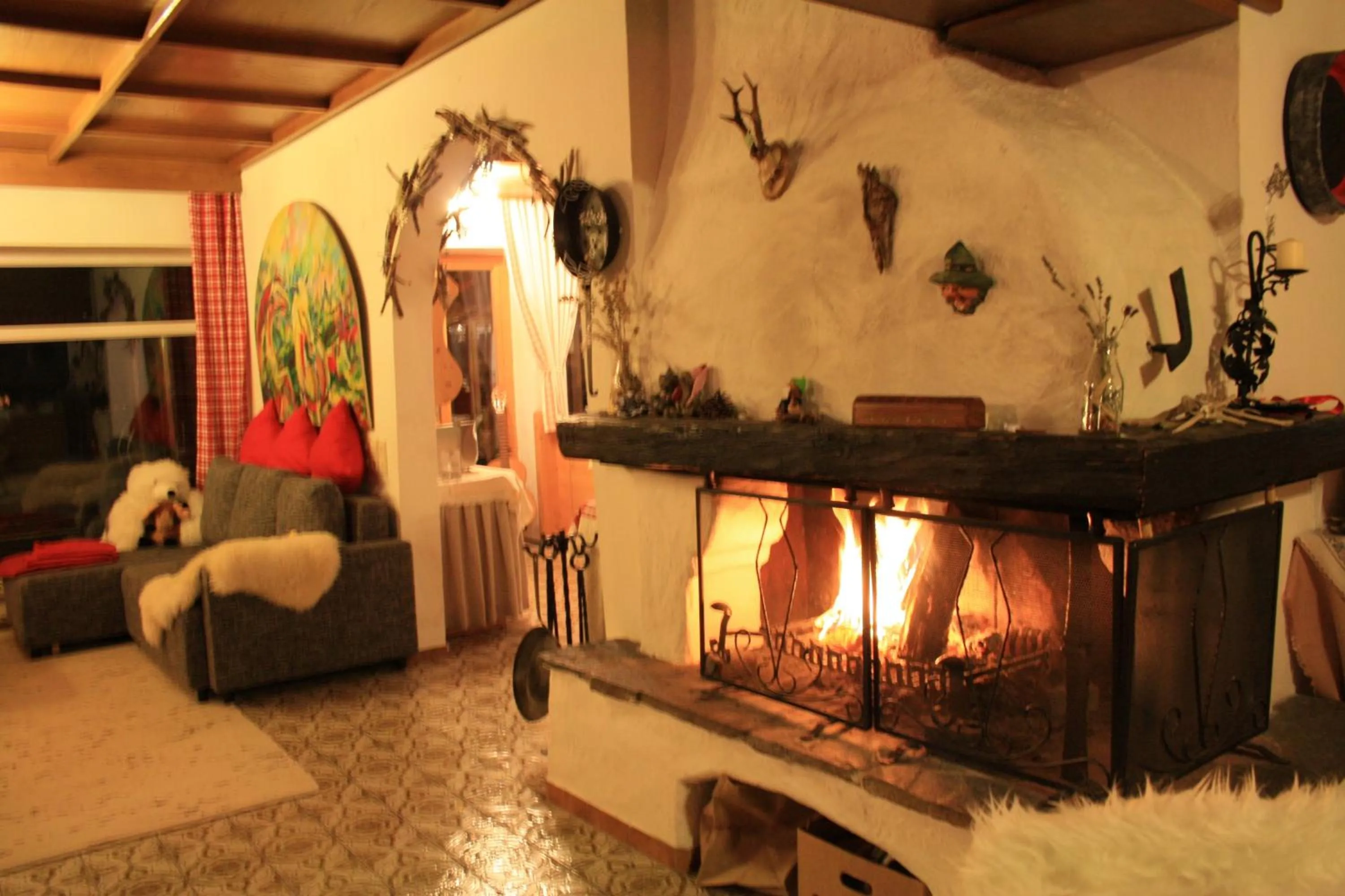 Lounge or bar in Landhotel Wolf