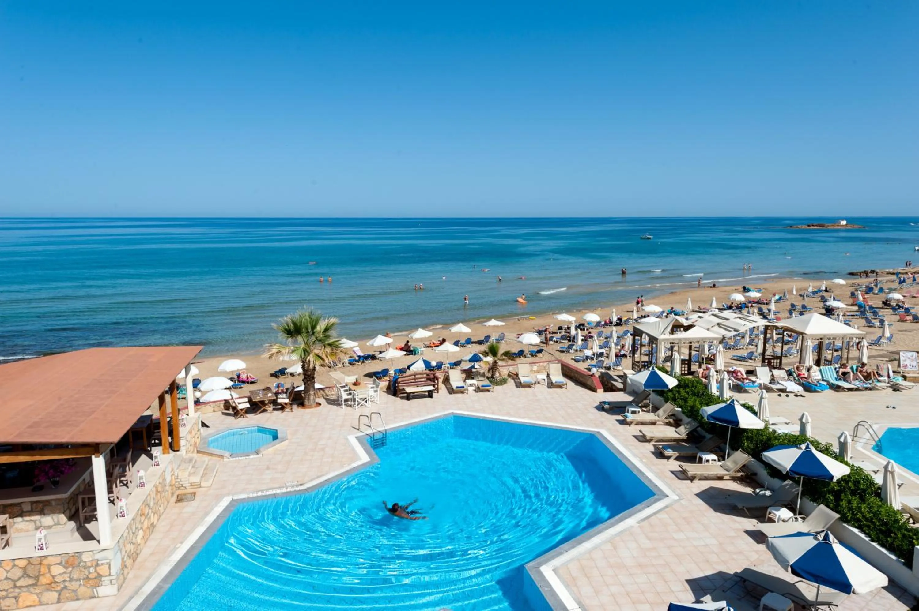 Bird's eye view in Laplaya Beach