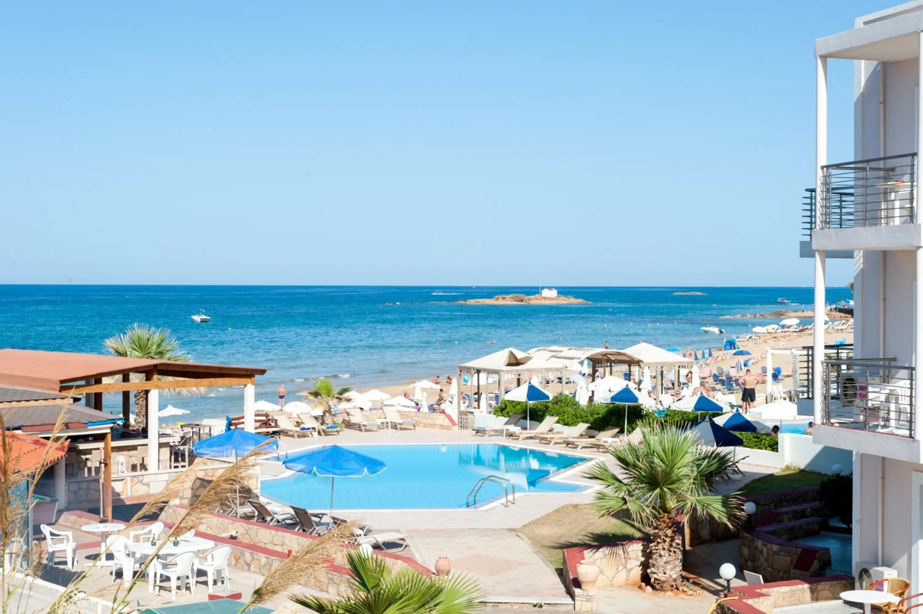 Bird's eye view in Laplaya Beach