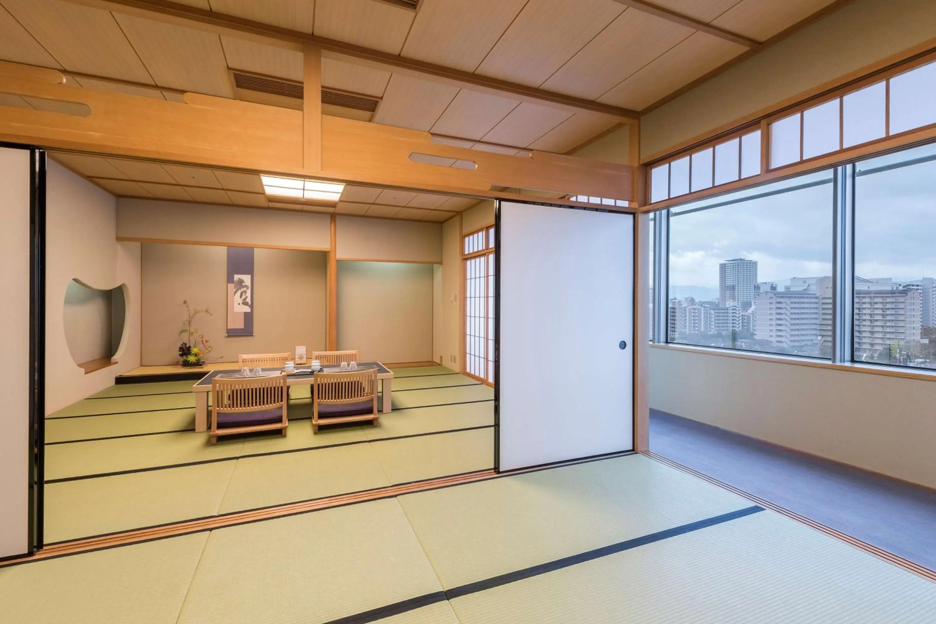 Living room in Hilton Fukuoka Sea Hawk