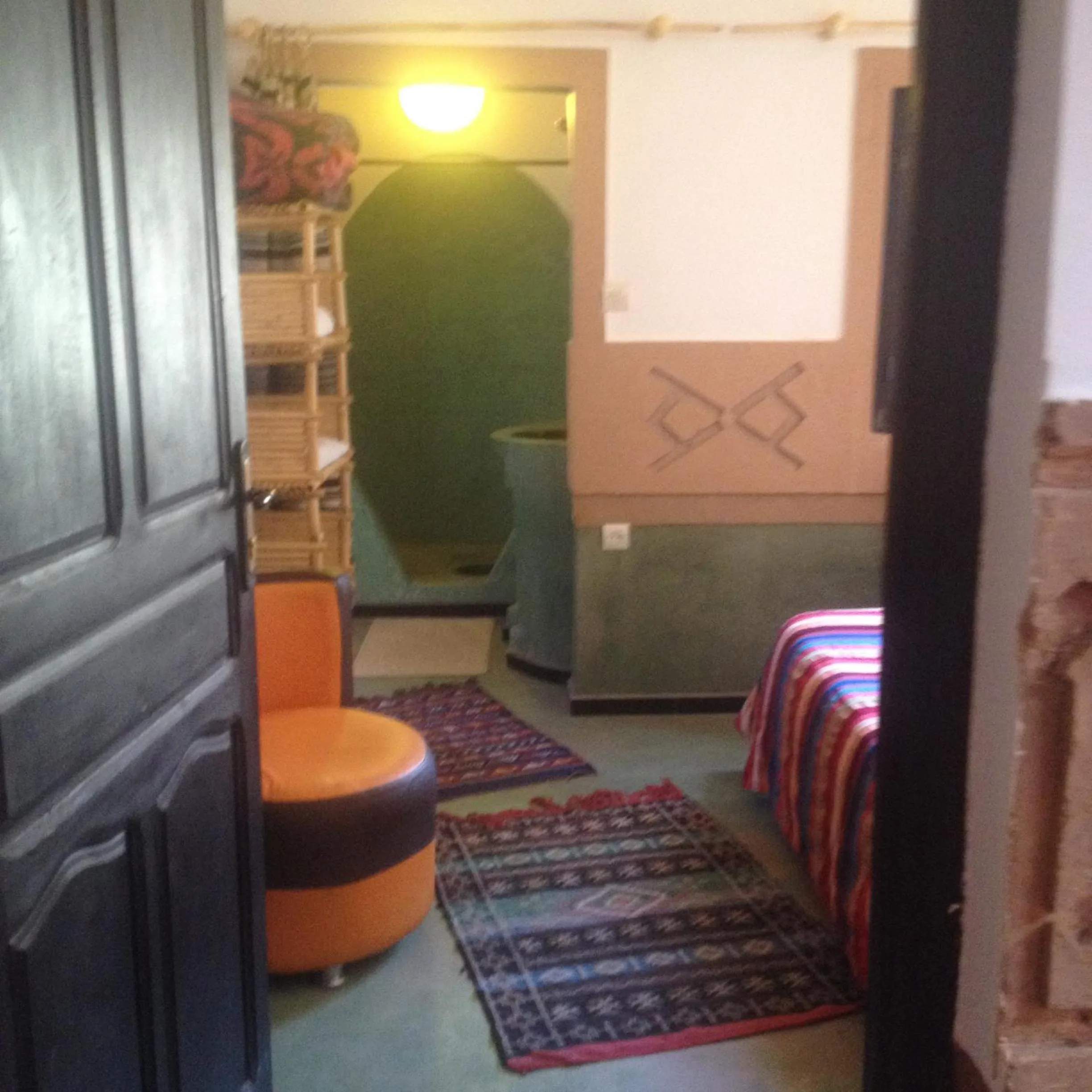 Staff, Bed in Riad Des Vieilles Charrues