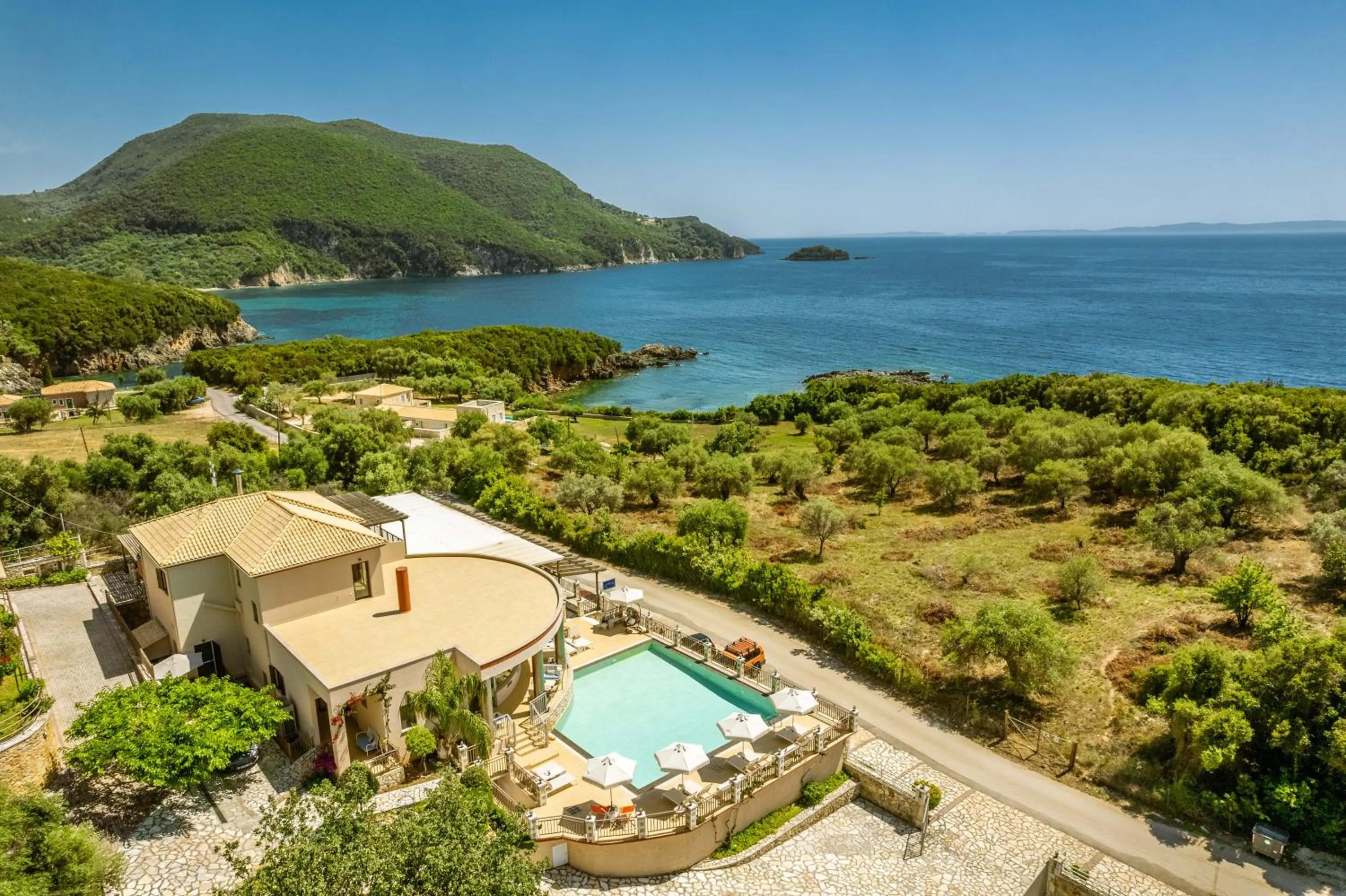 Bird's eye view in 3Aktes Suites & Studios