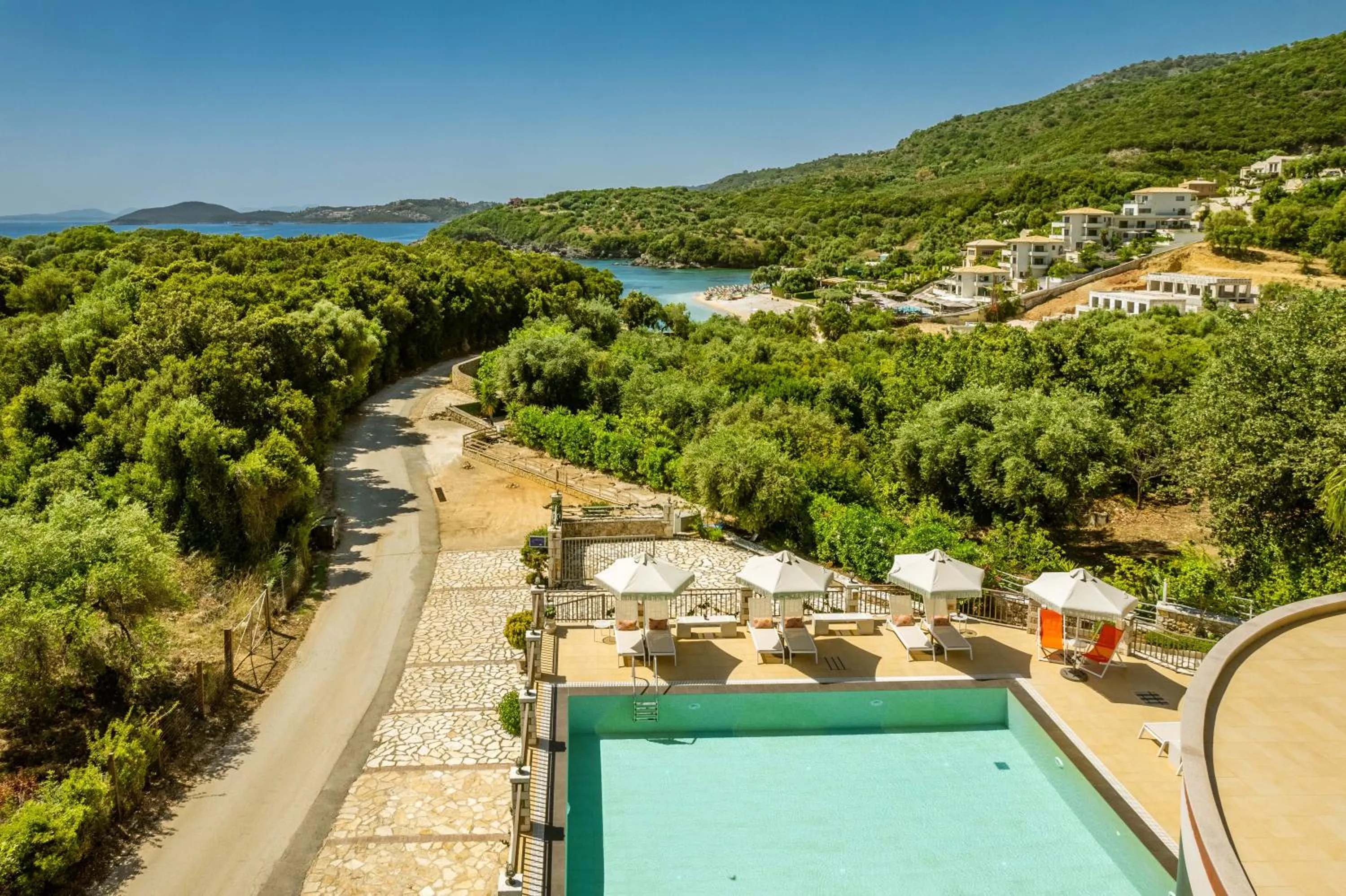 Bird's eye view in 3Aktes Suites & Studios