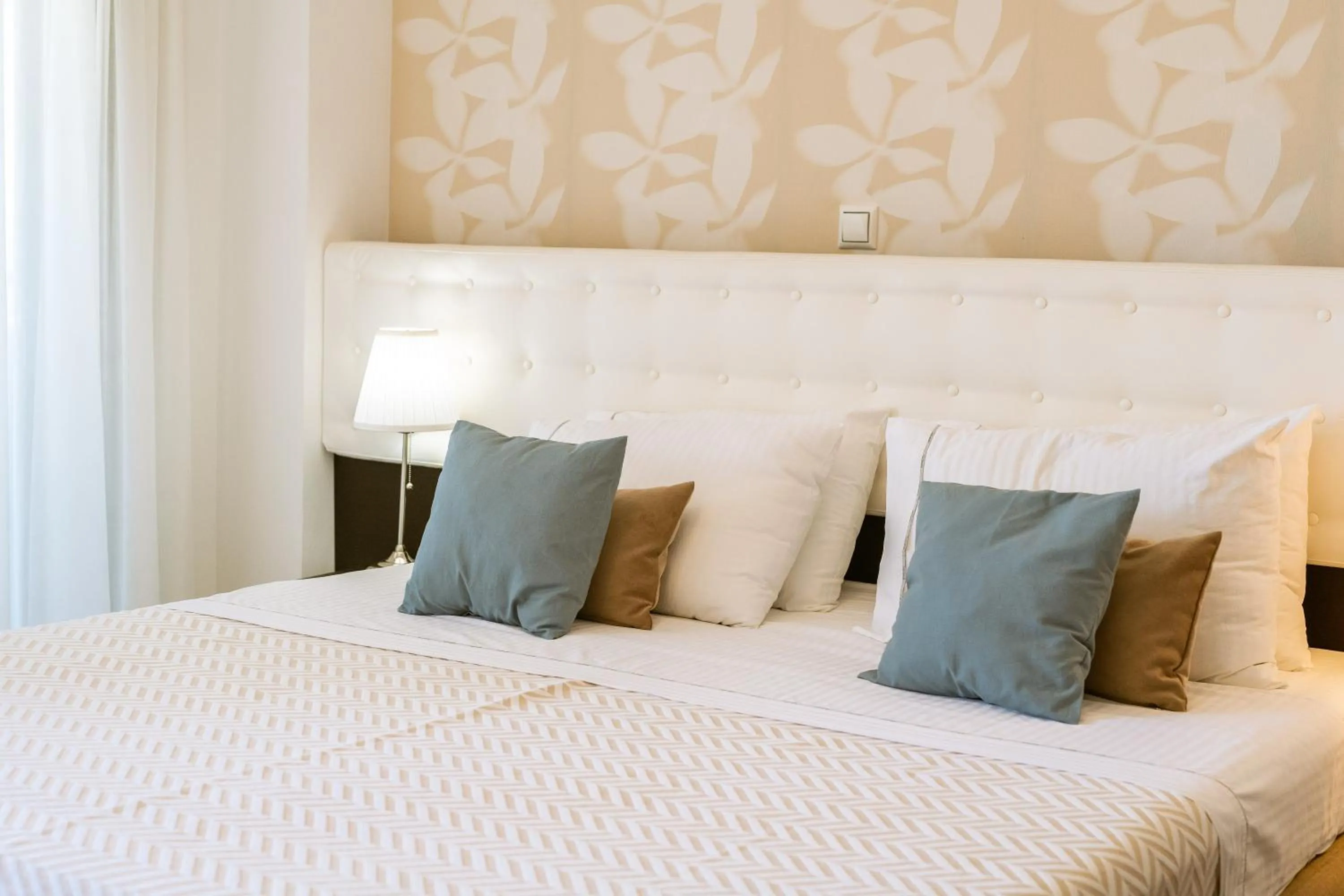 Bed in 3Aktes Suites & Studios