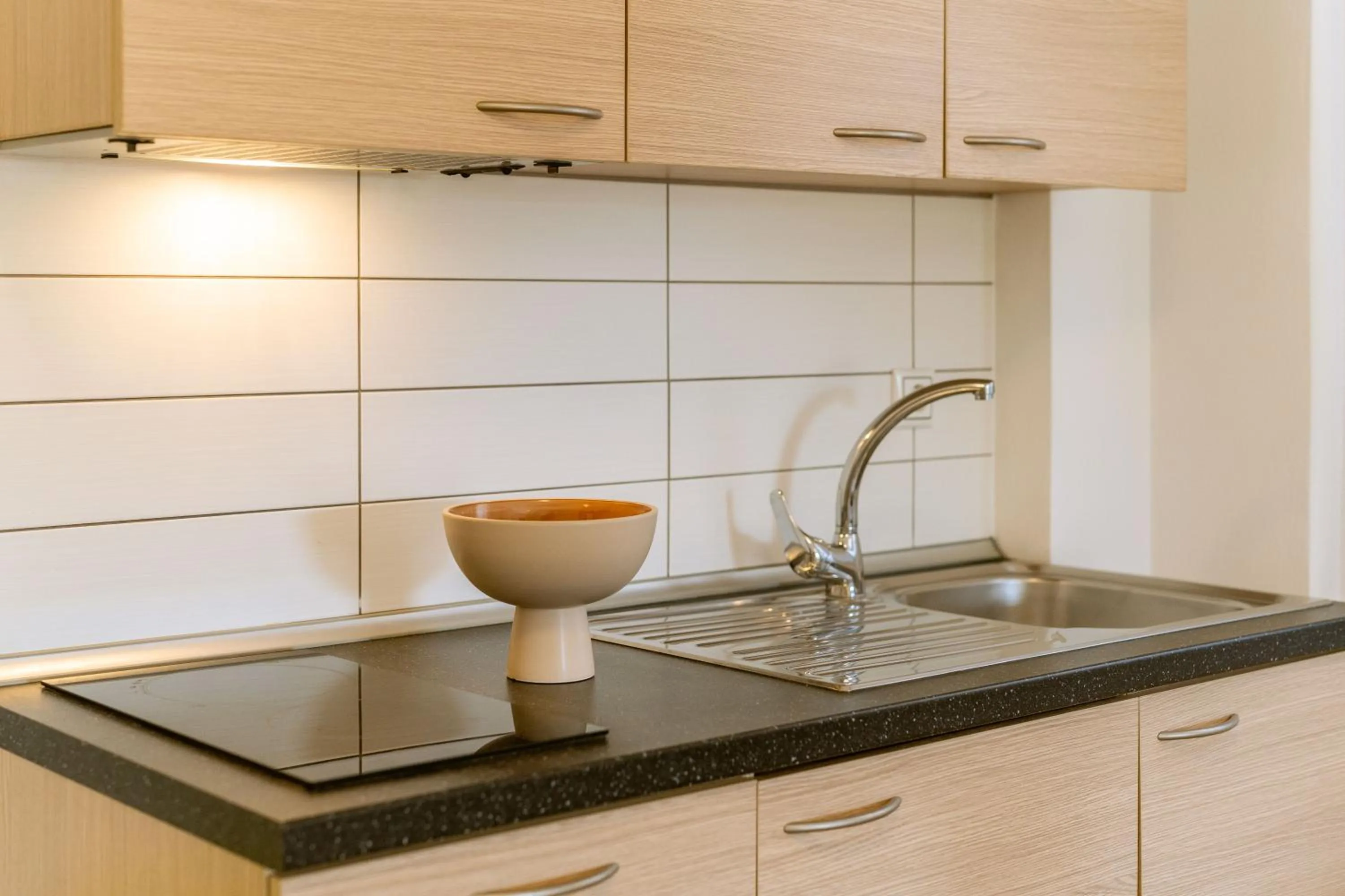 Kitchen or kitchenette in 3Aktes Suites & Studios