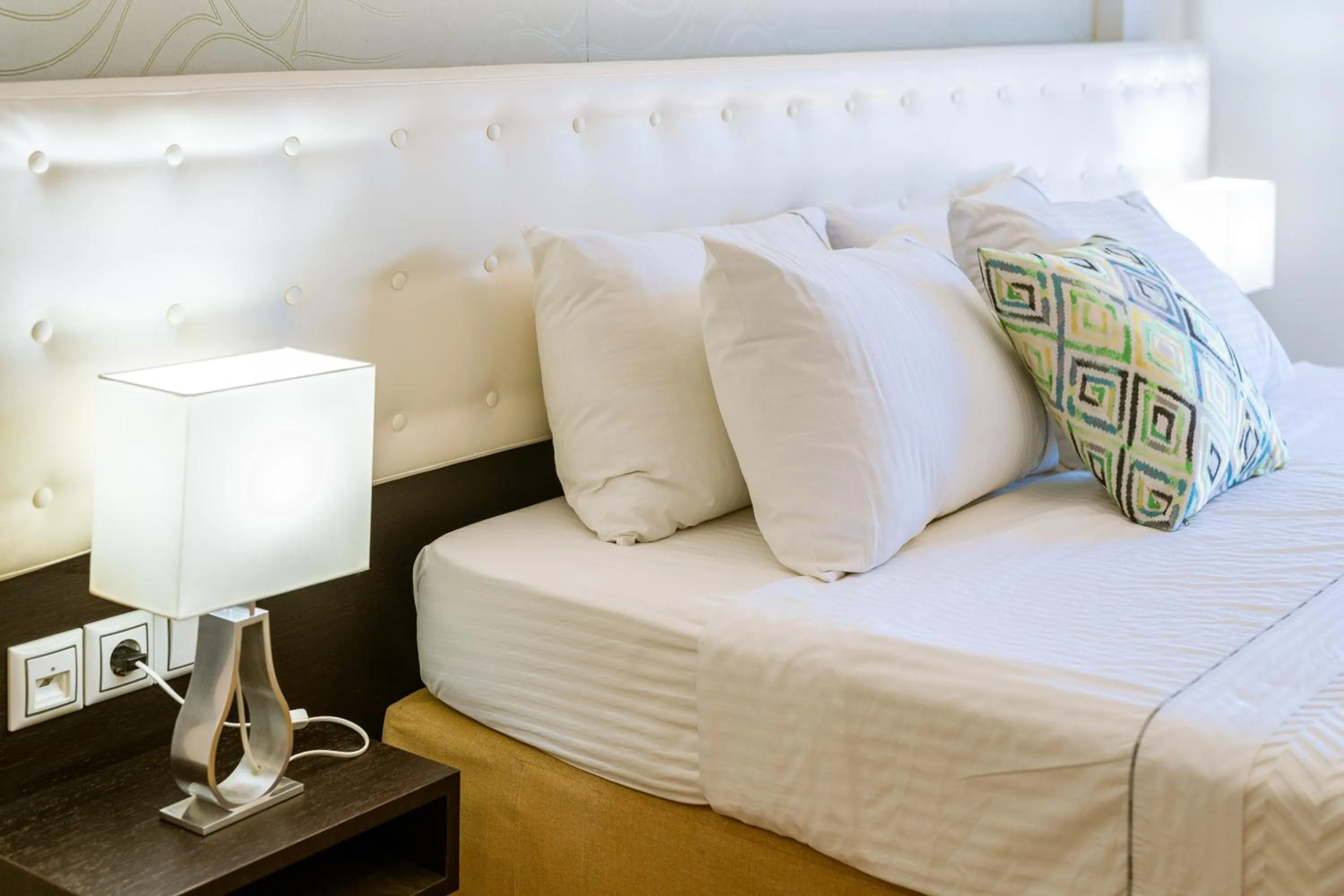 Bed in 3Aktes Suites & Studios