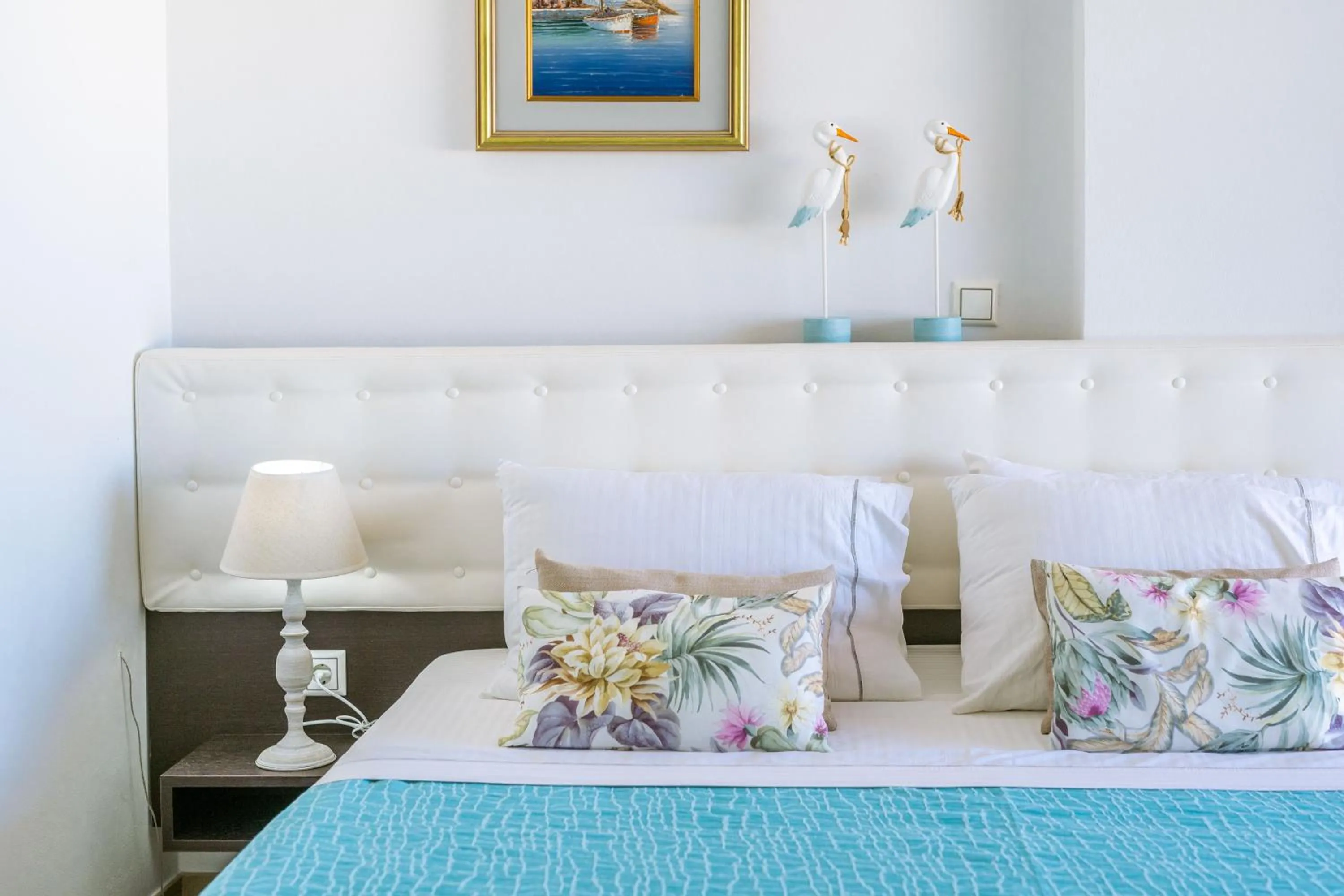 Bed in 3Aktes Suites & Studios