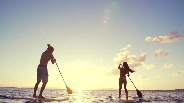 Canoeing in Iakinthos, Tsilivi Beach