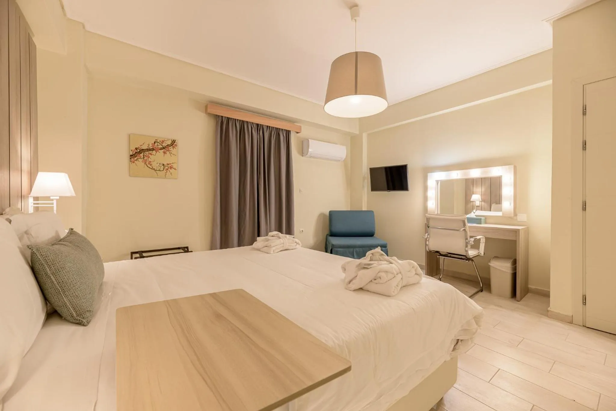 Bedroom, Bed in Iakinthos, Tsilivi Beach