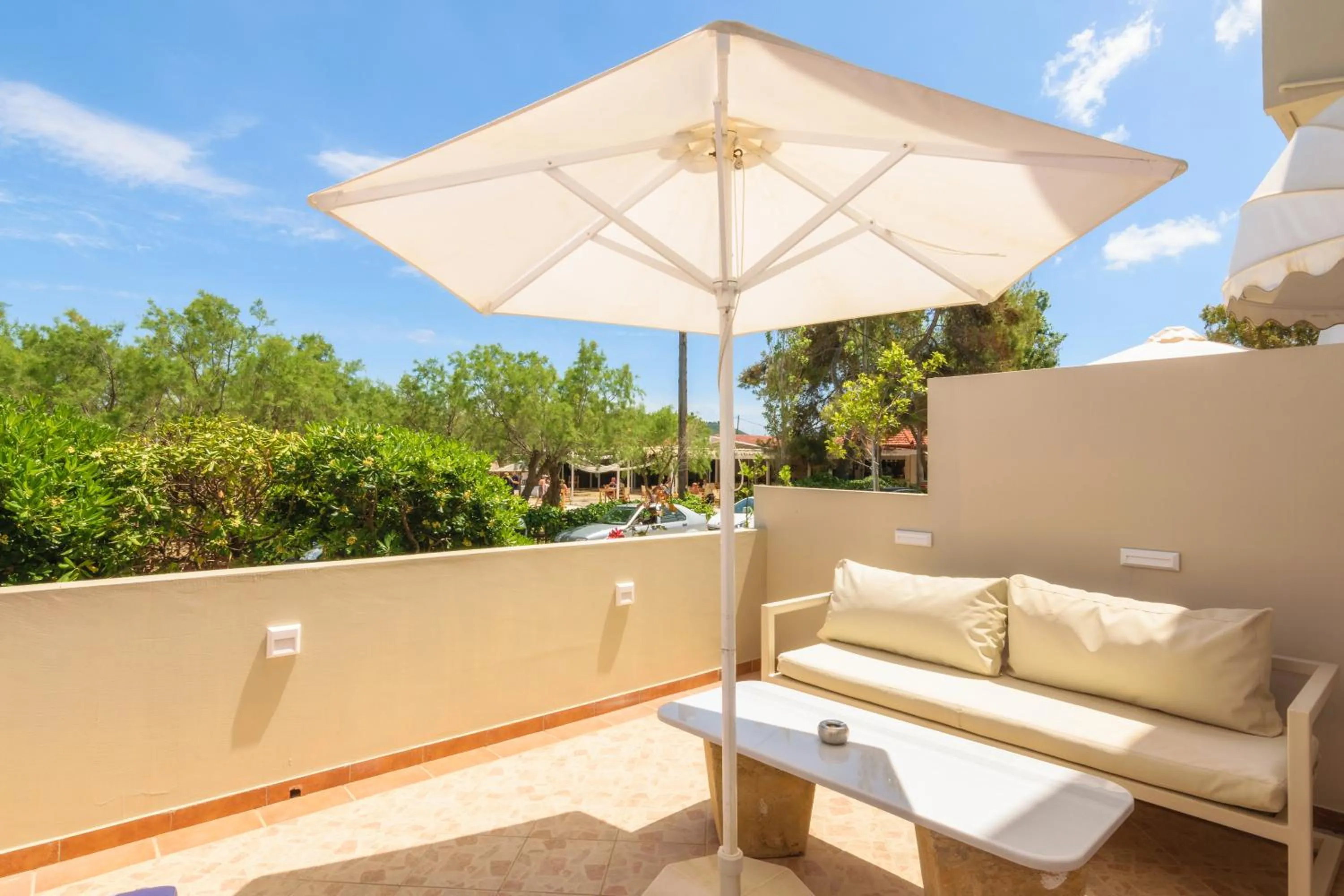 Balcony/Terrace in Iakinthos, Tsilivi Beach
