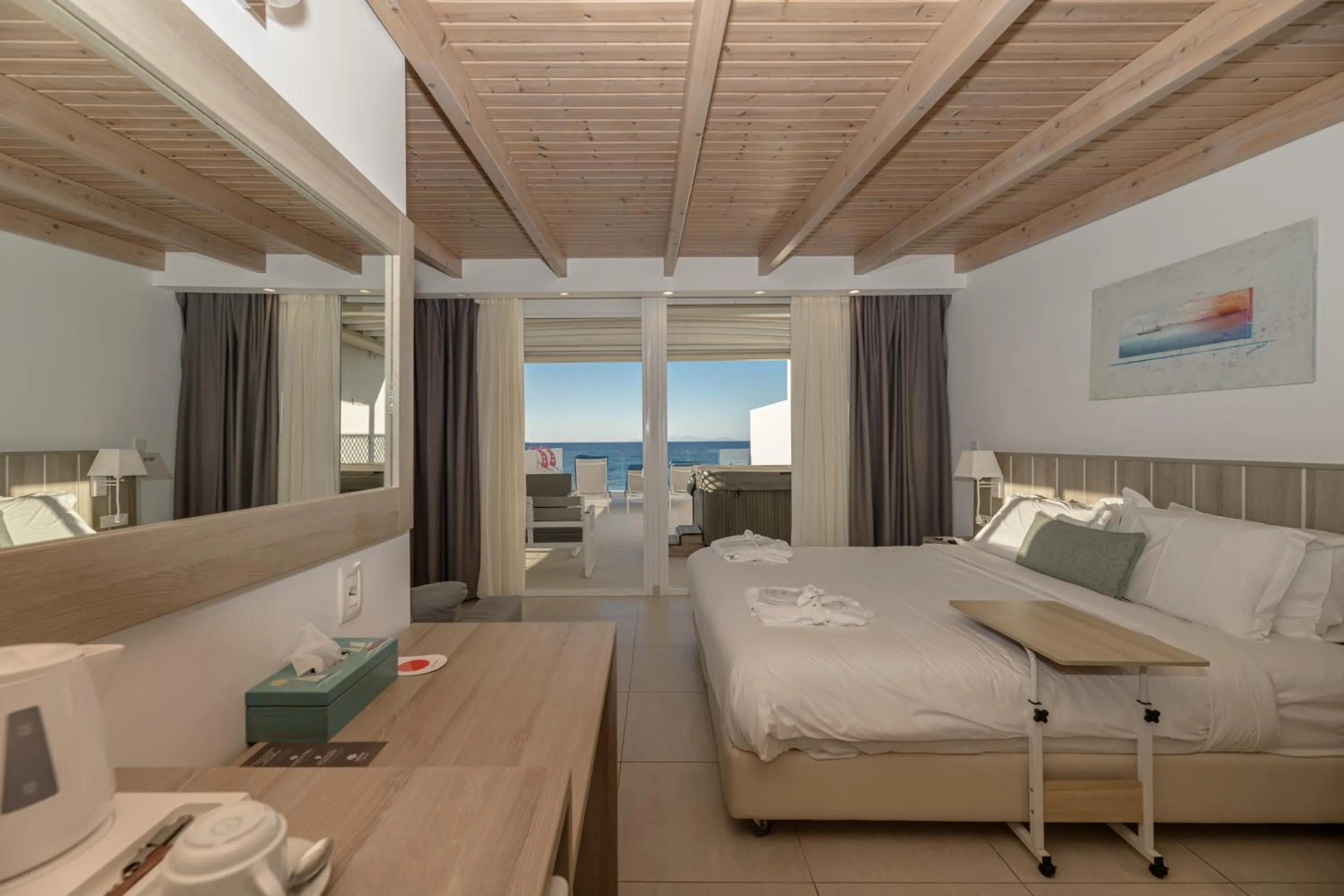 Bedroom, Bed in Iakinthos, Tsilivi Beach