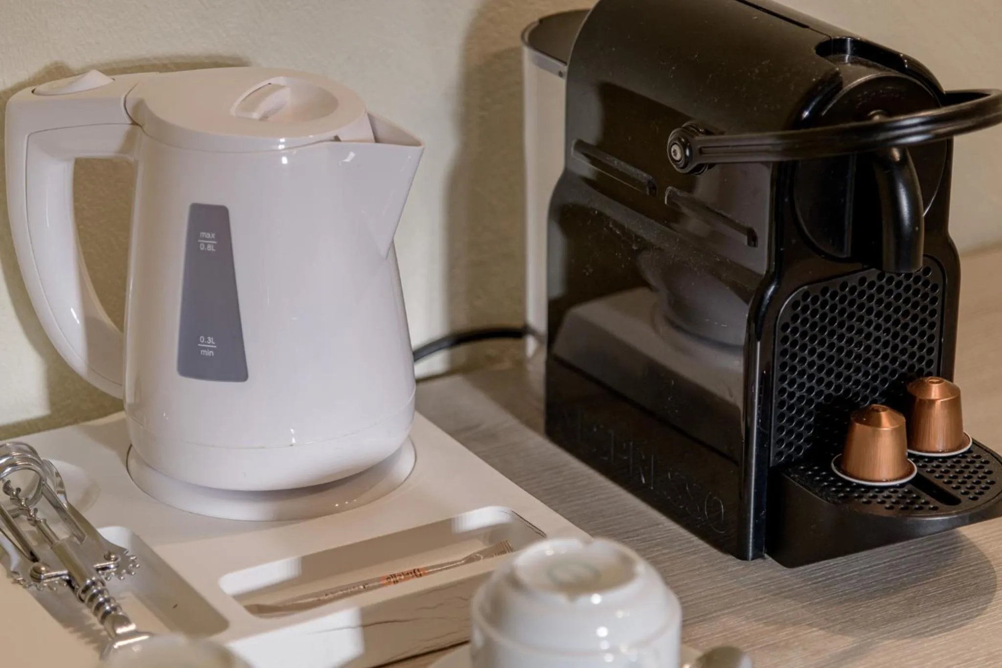 Coffee/tea facilities in Iakinthos, Tsilivi Beach