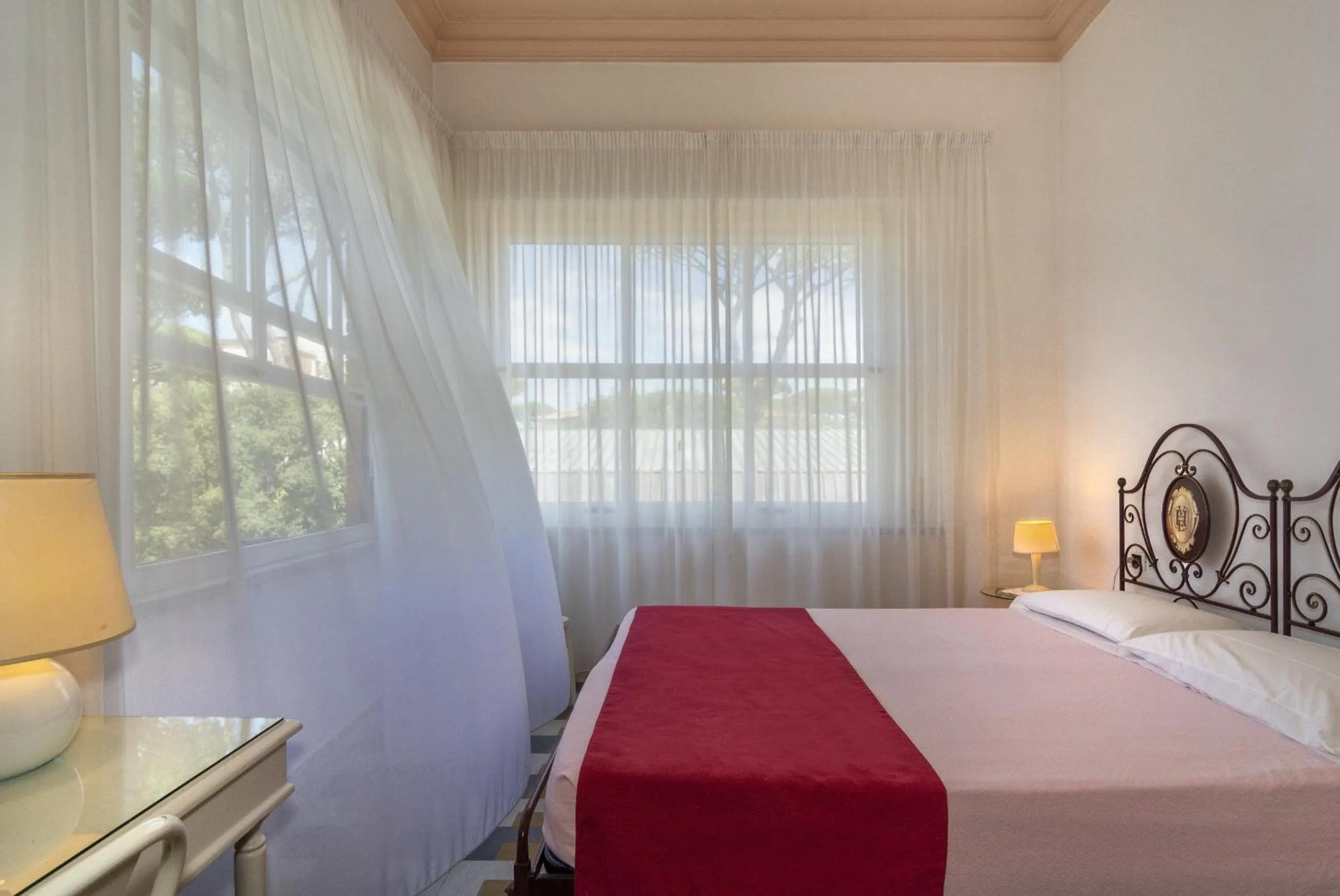 Bedroom, Bed in Hotel Villa Edera