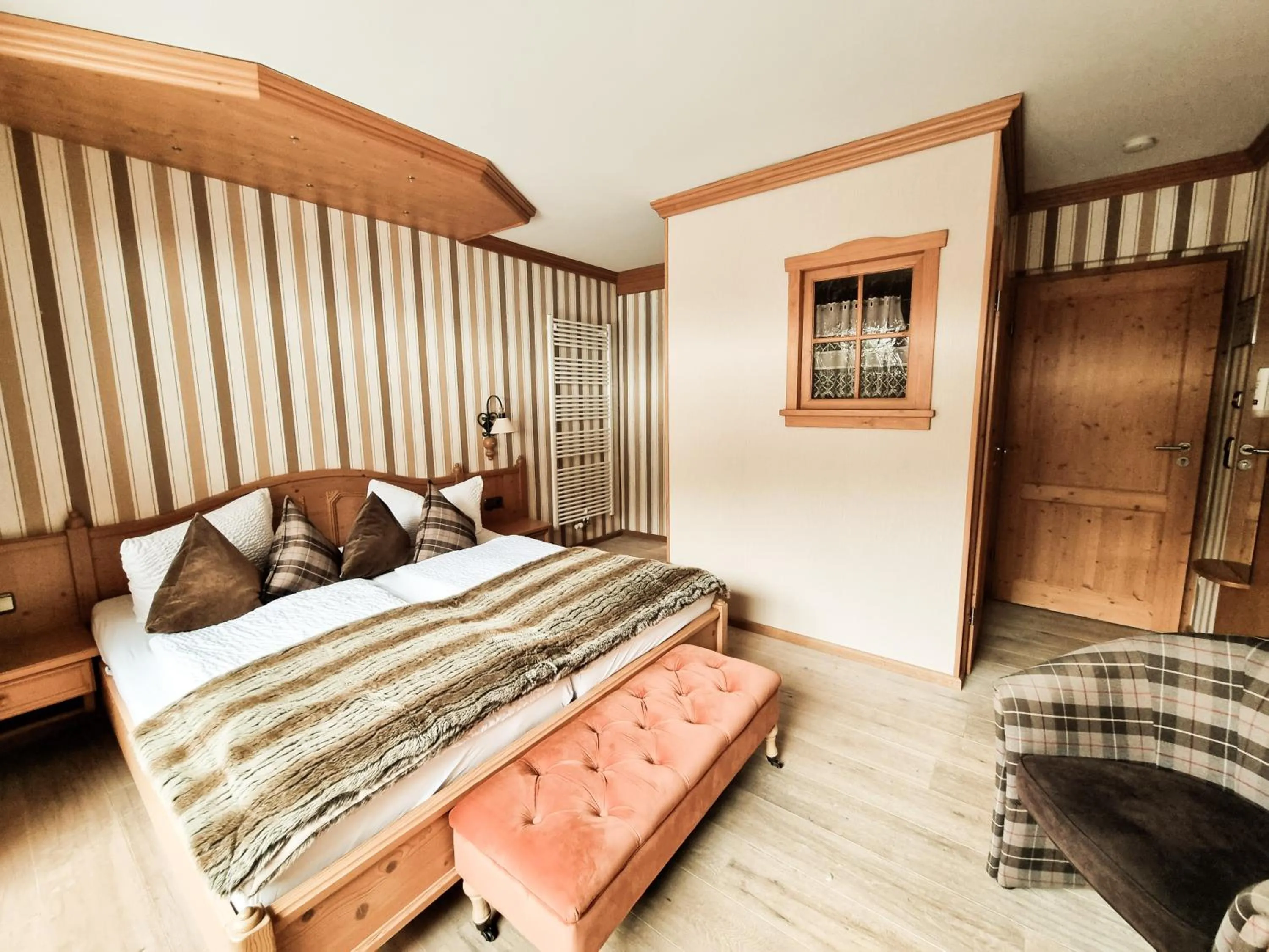 Bed in Landhaus Talblick- Frühstückspension