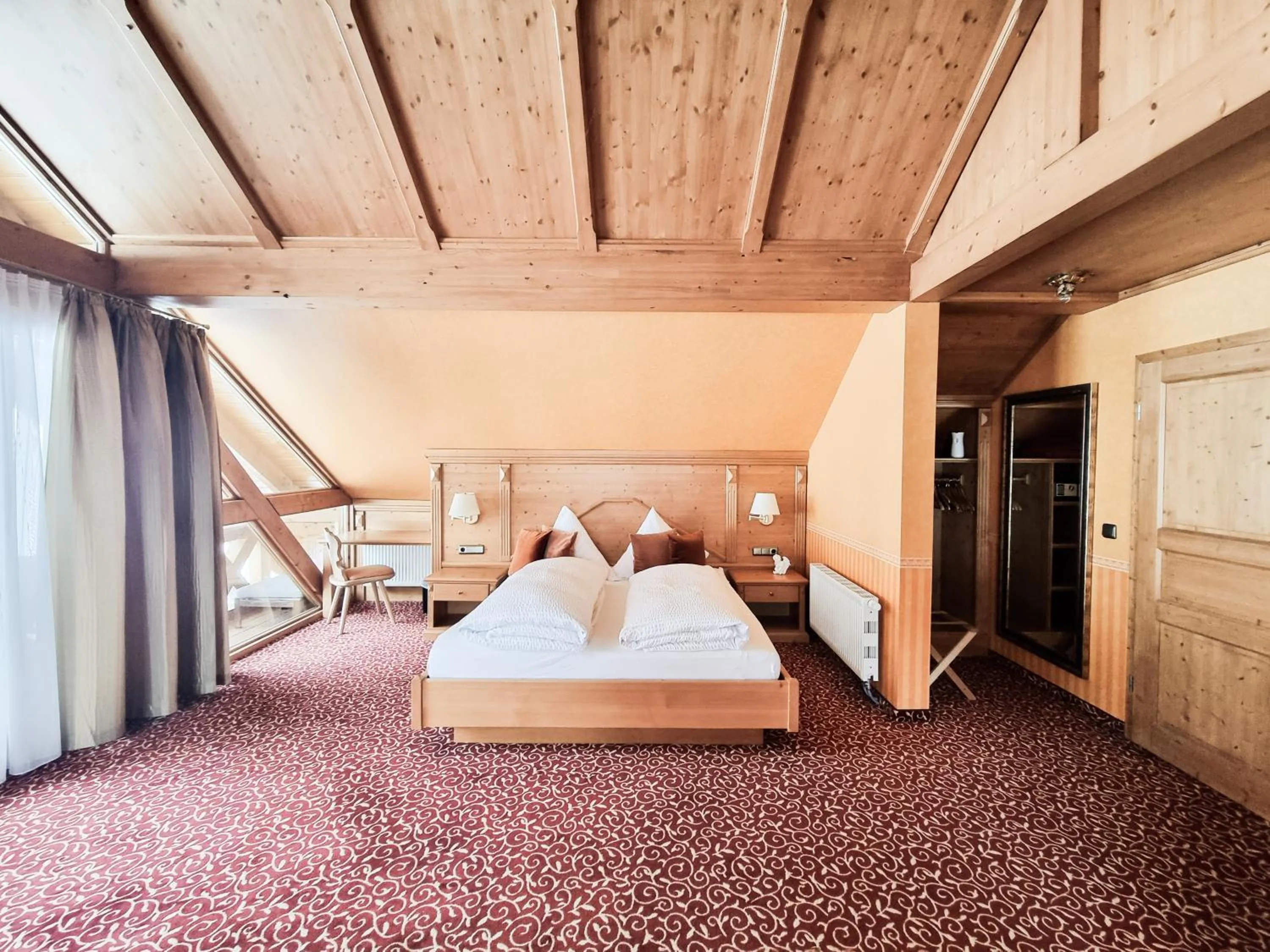 Bed in Landhaus Talblick- Frühstückspension