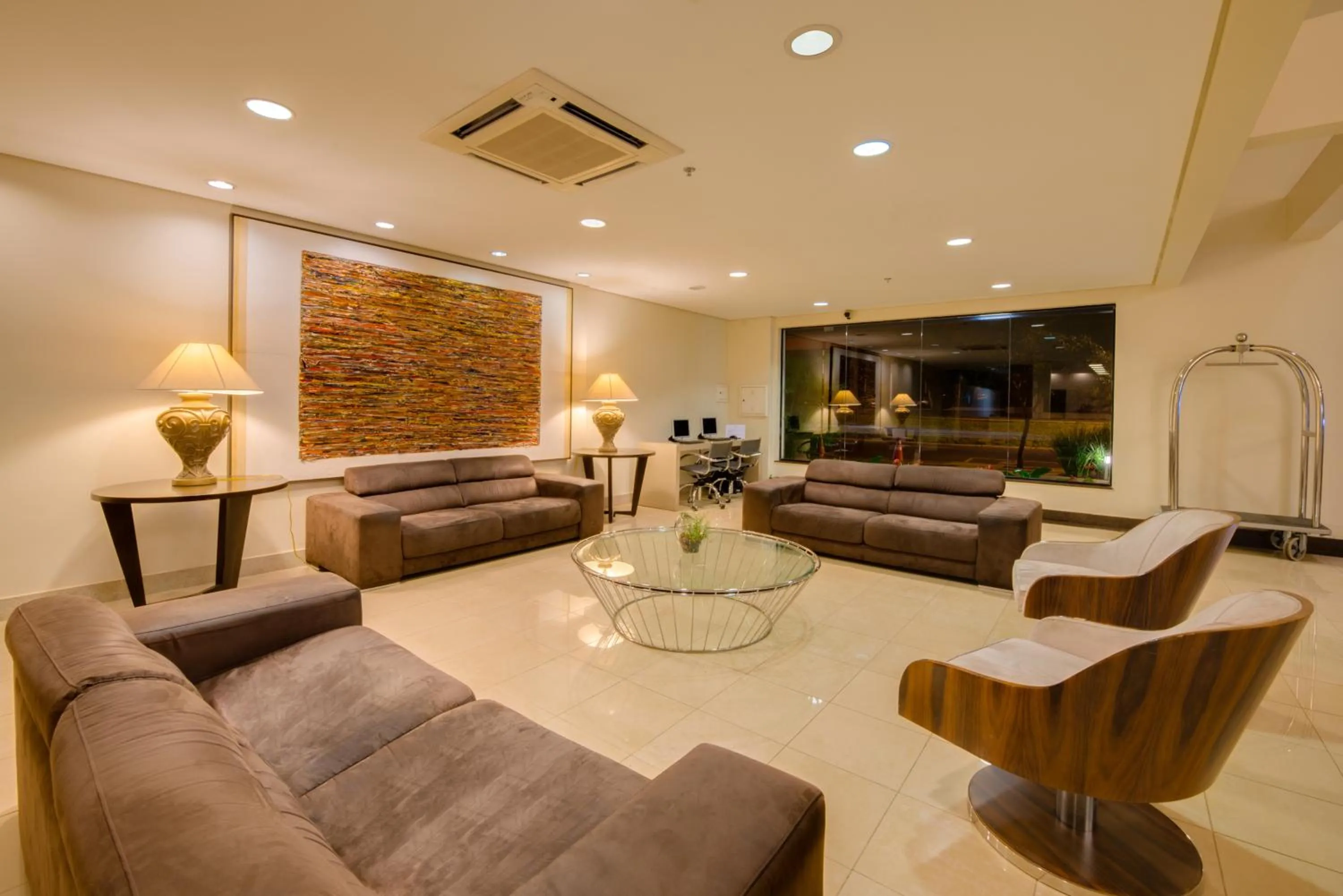 Lobby or reception in Jk Premium Hotel e Eventos