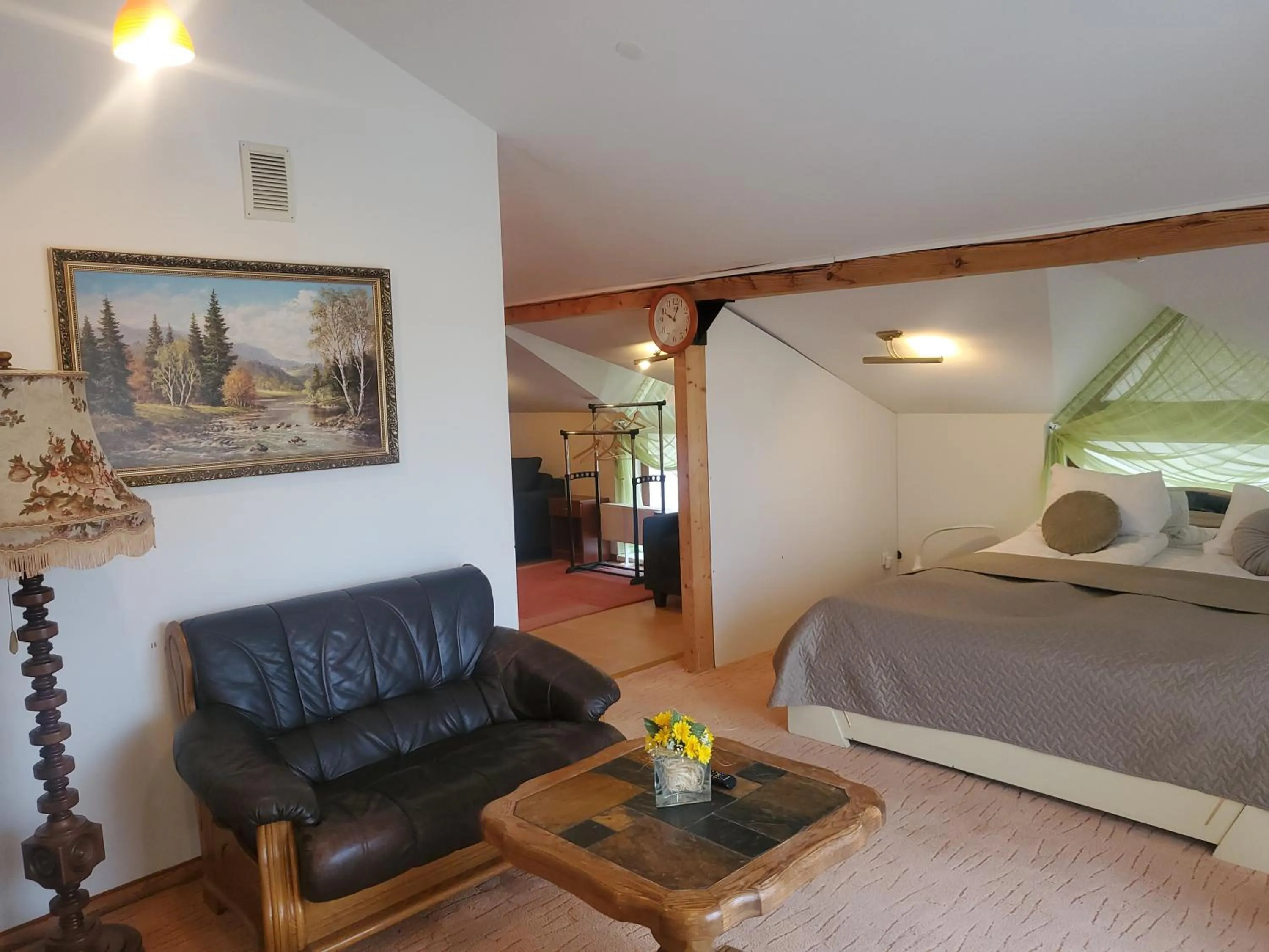 Bed in Hotel Green Smiltynė