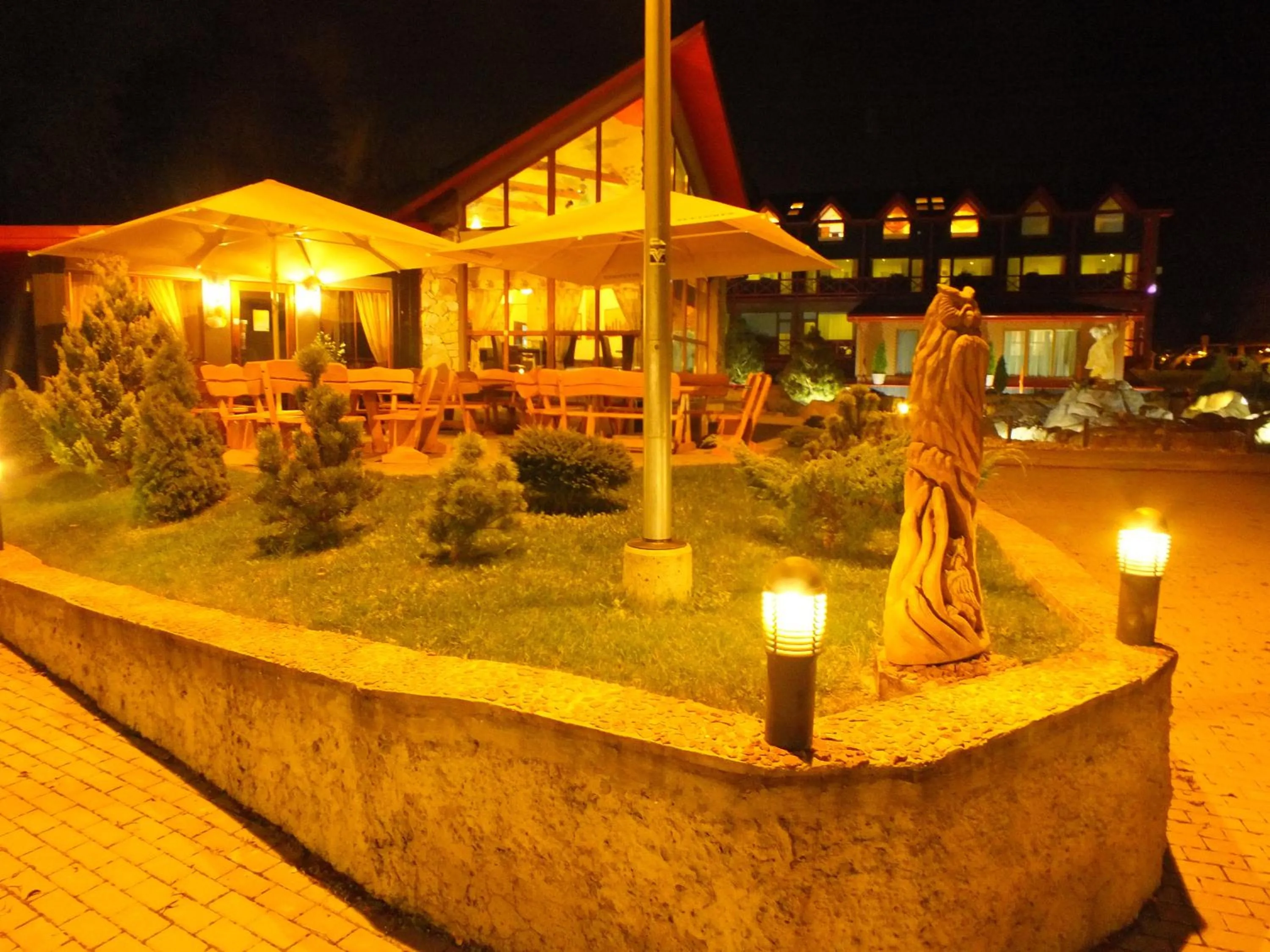 Patio in Hotel Green Smiltynė