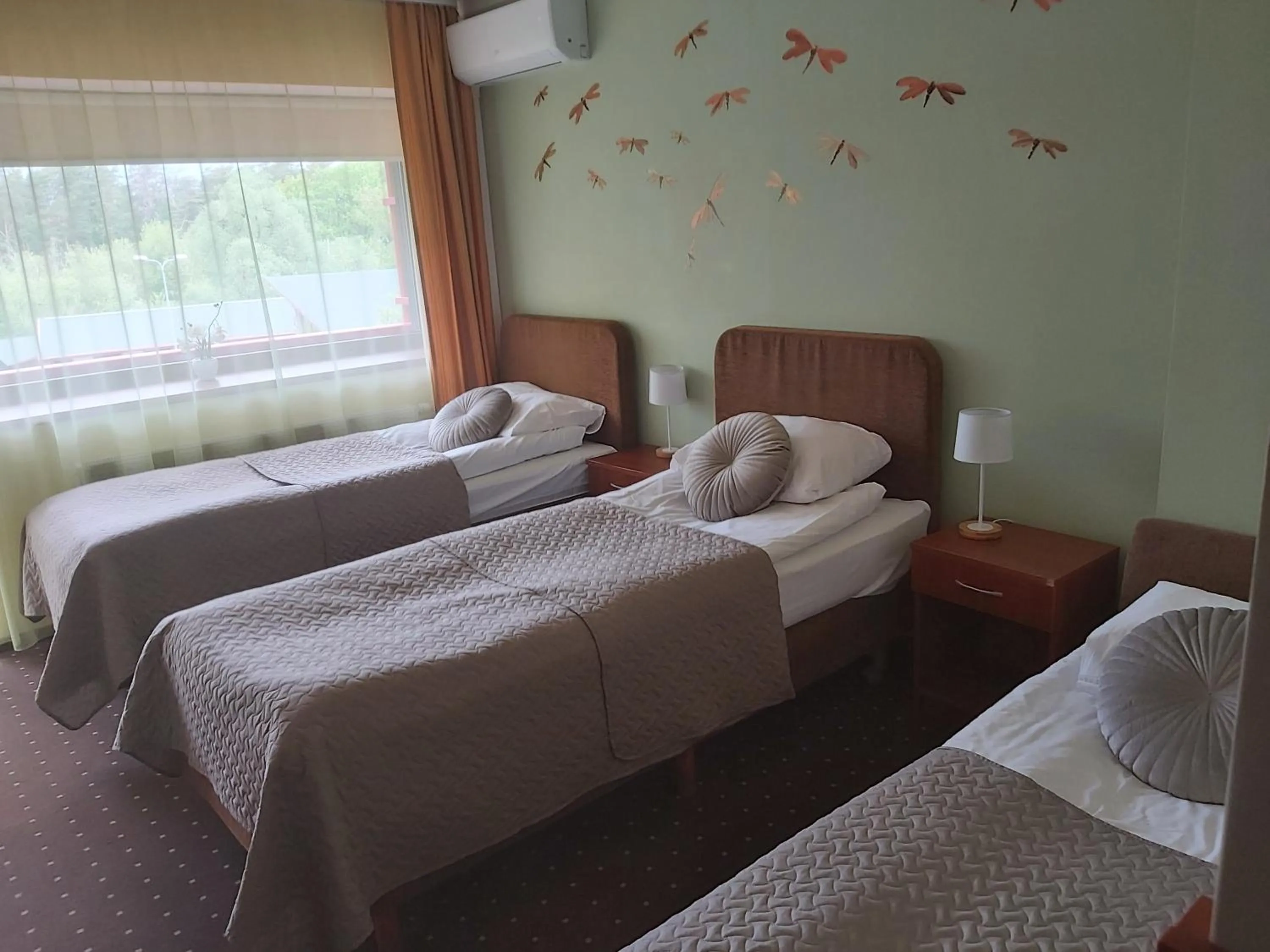 Bed in Hotel Green Smiltynė