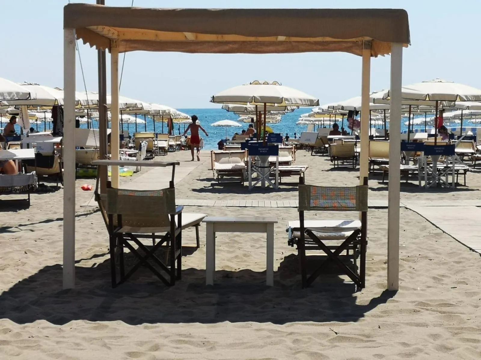 Beach in Hotel Michelangelo