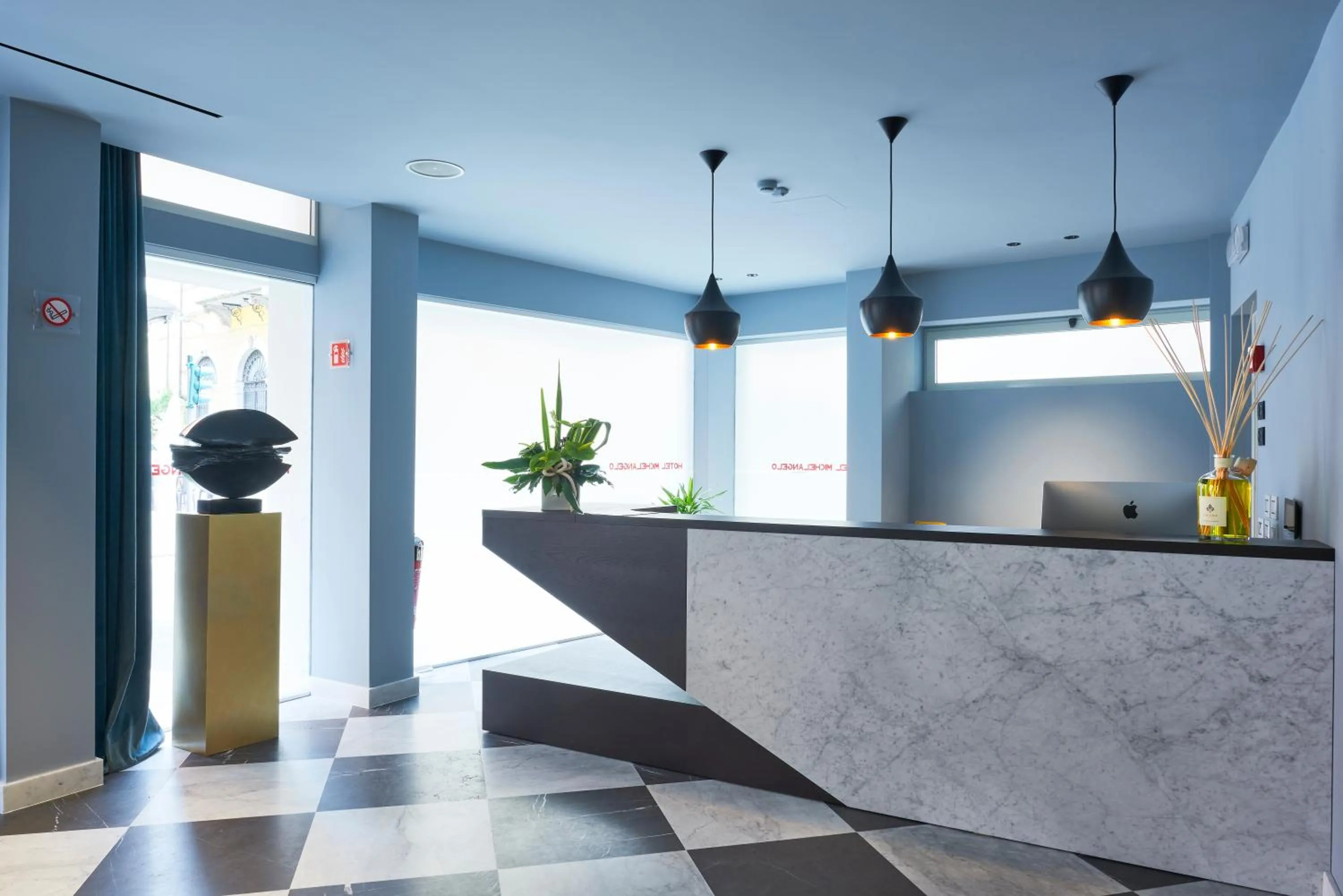 Lobby or reception in Hotel Michelangelo