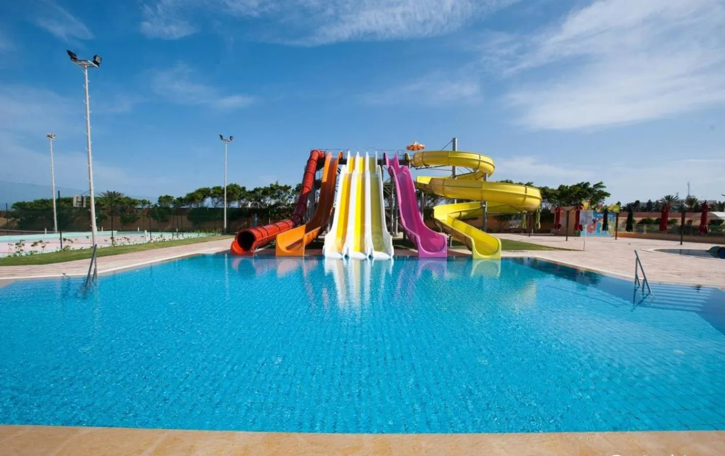 Aqua park in Hotel Nour Palace Resort & Thalasso Mahdia