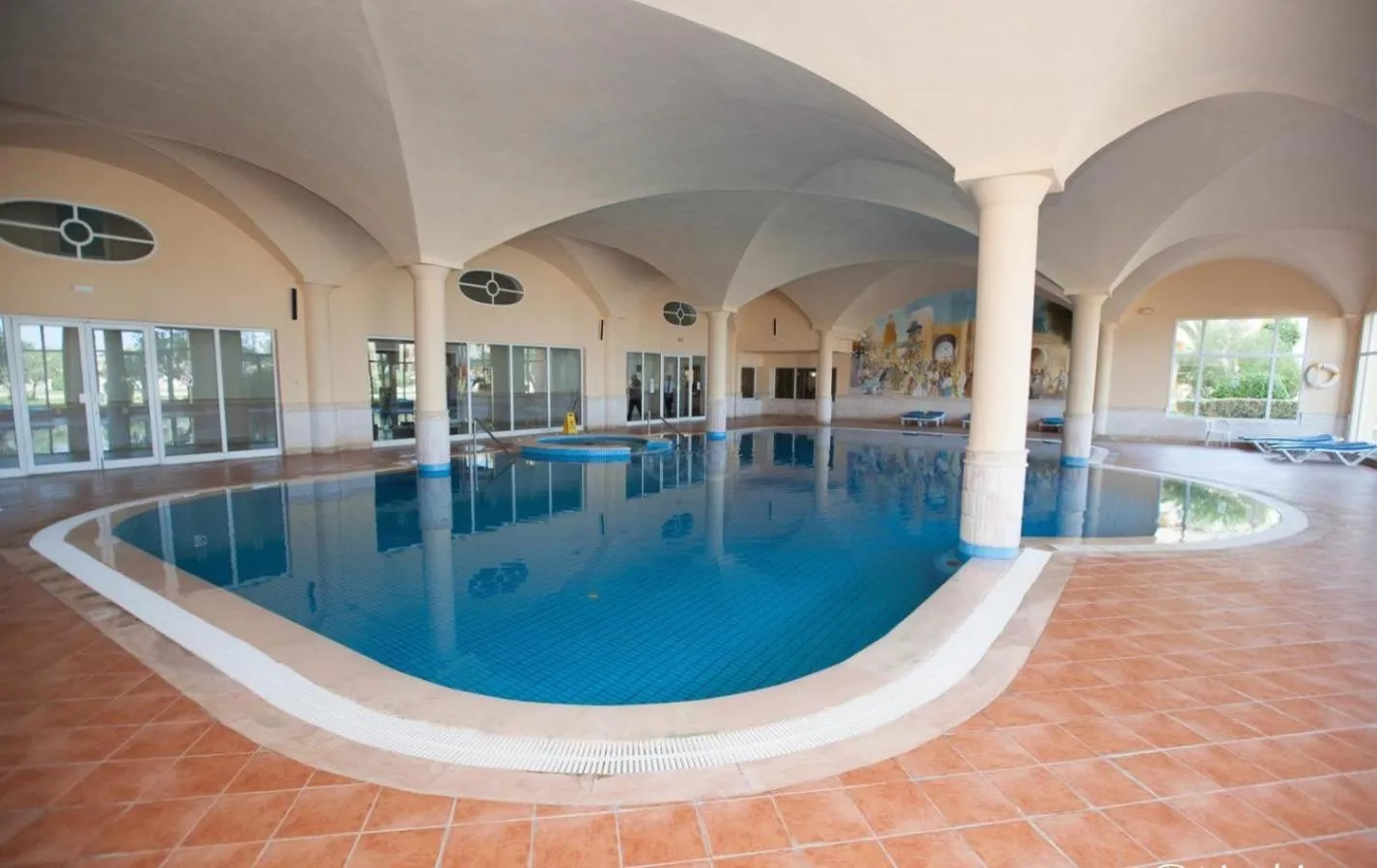 Swimming pool in Hotel Nour Palace Resort & Thalasso Mahdia