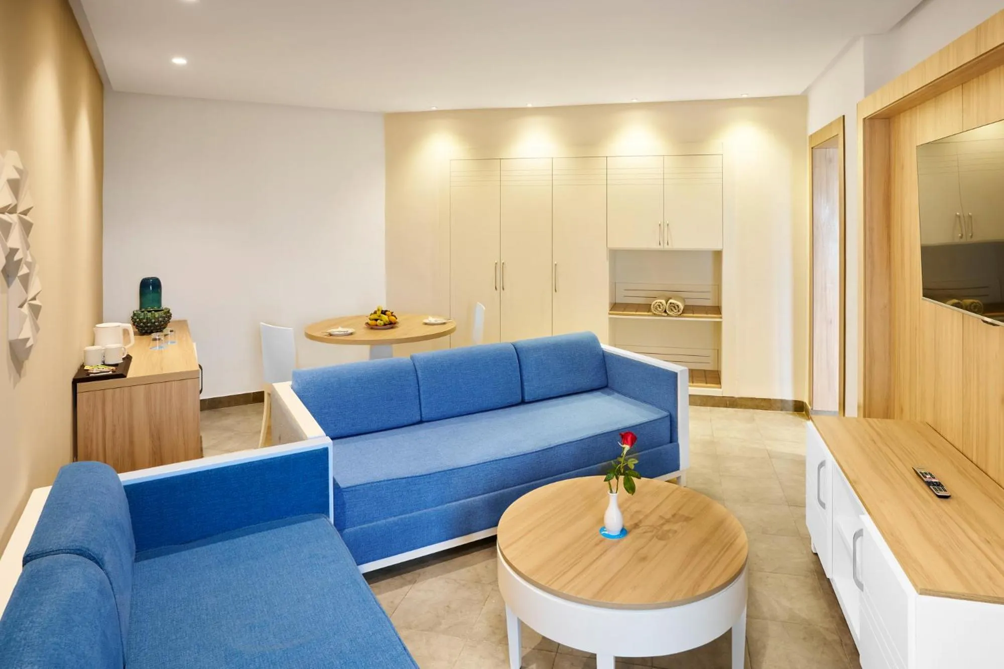 Living room in Nozha Beach Resort & Spa