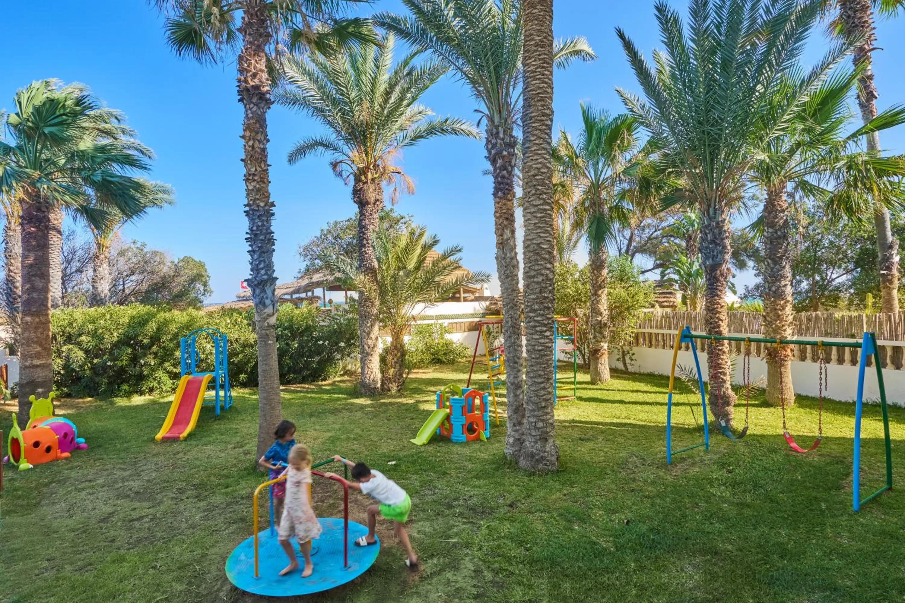Children play ground in Nozha Beach Resort & Spa