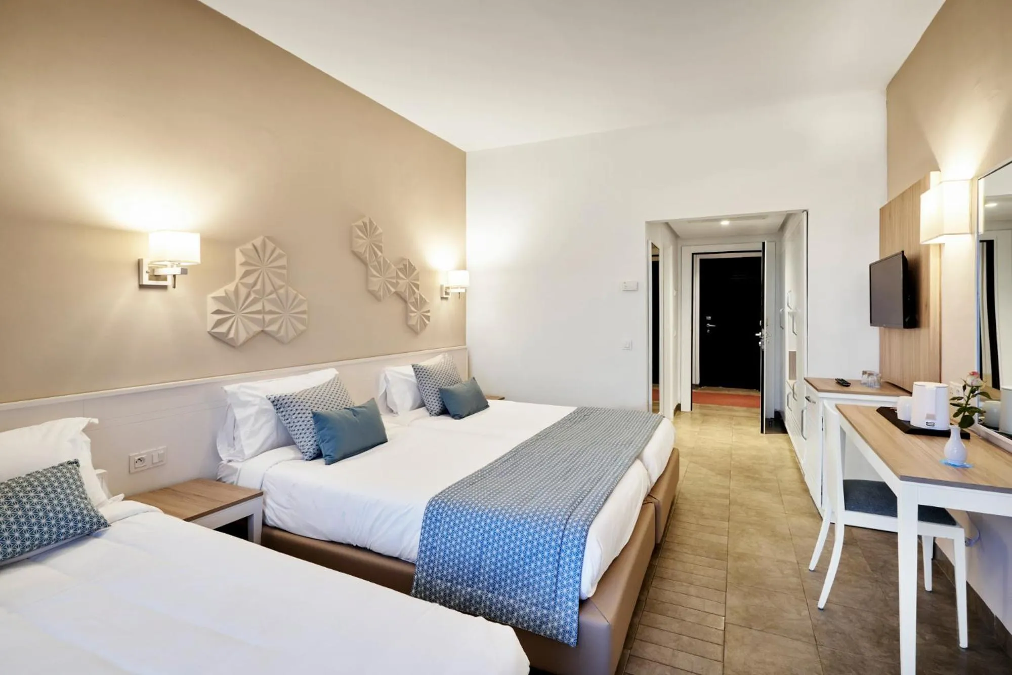 Bedroom, Bed in Nozha Beach Resort & Spa