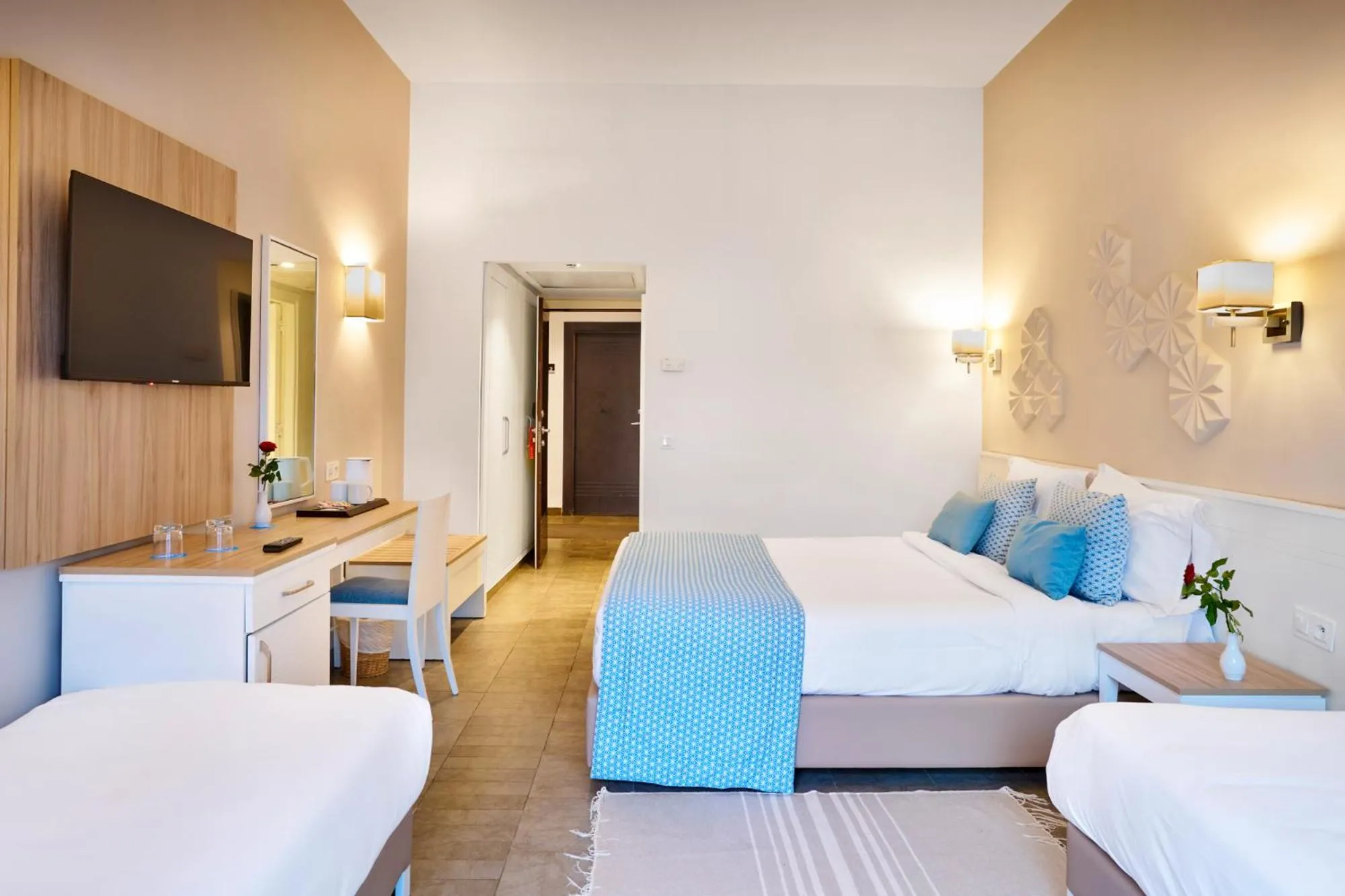 Photo of the whole room, Bed in Nozha Beach Resort & Spa